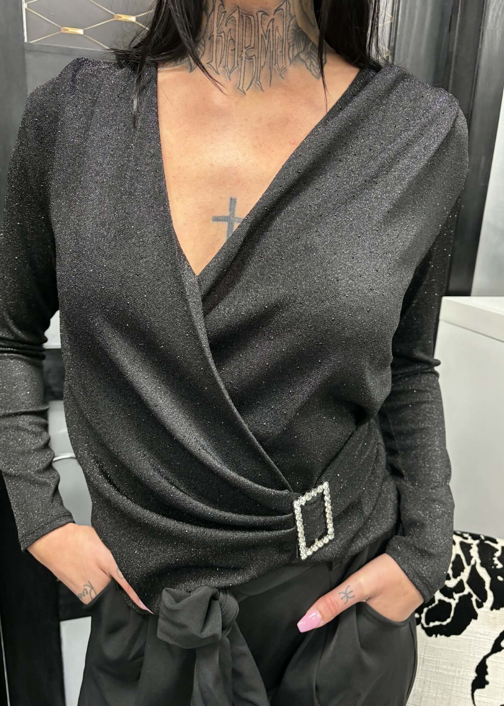 BH JEANS BH JEANS-CHANDAIL BRILLANT-39002