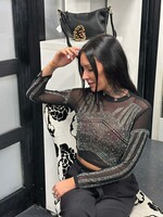 BH JEANS BH JEANS-CHANDAIL MESH BRILLANT-2029