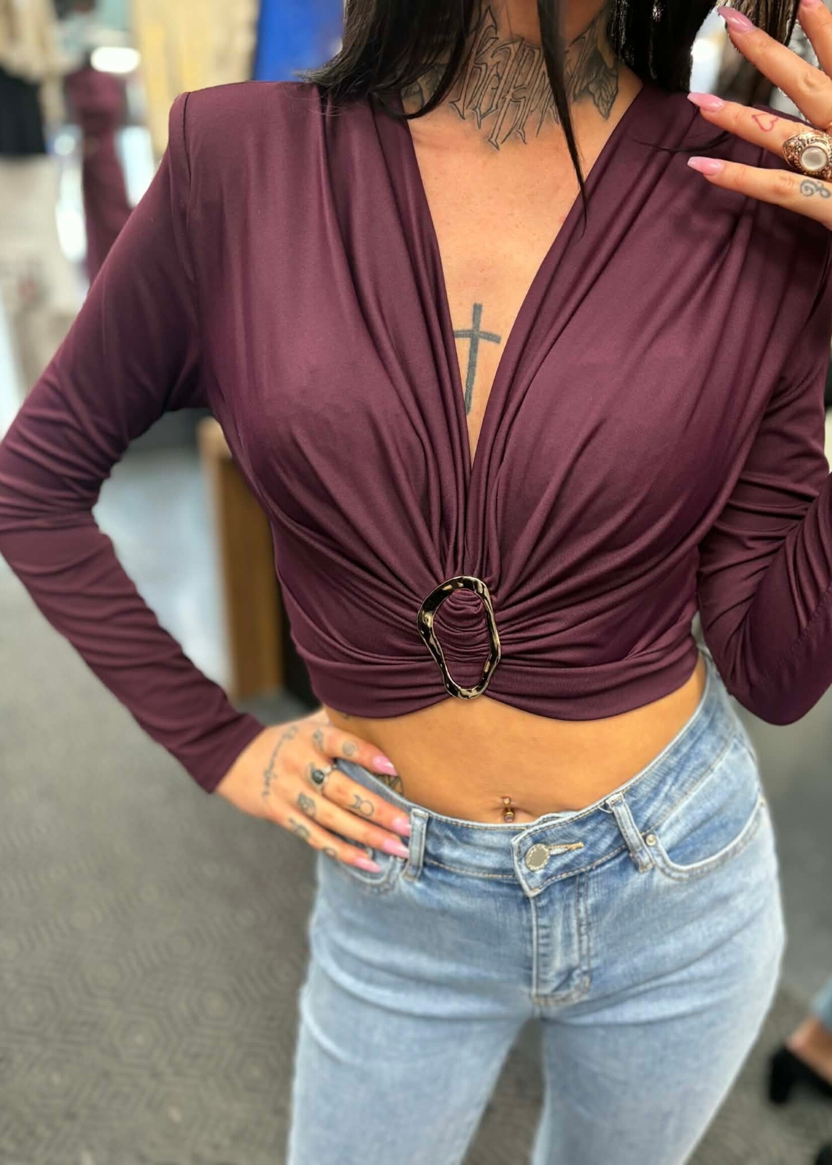 BH JEANS BH JEANS-CHANDAIL ITALIEN-133831