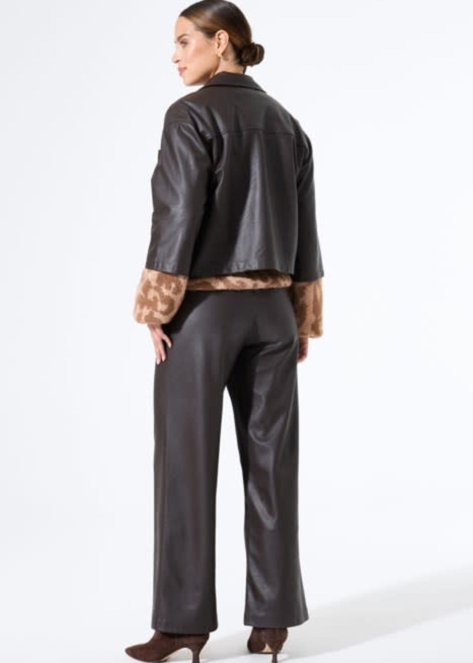 GARCIA-JACKET FAUX CUIR-J50092