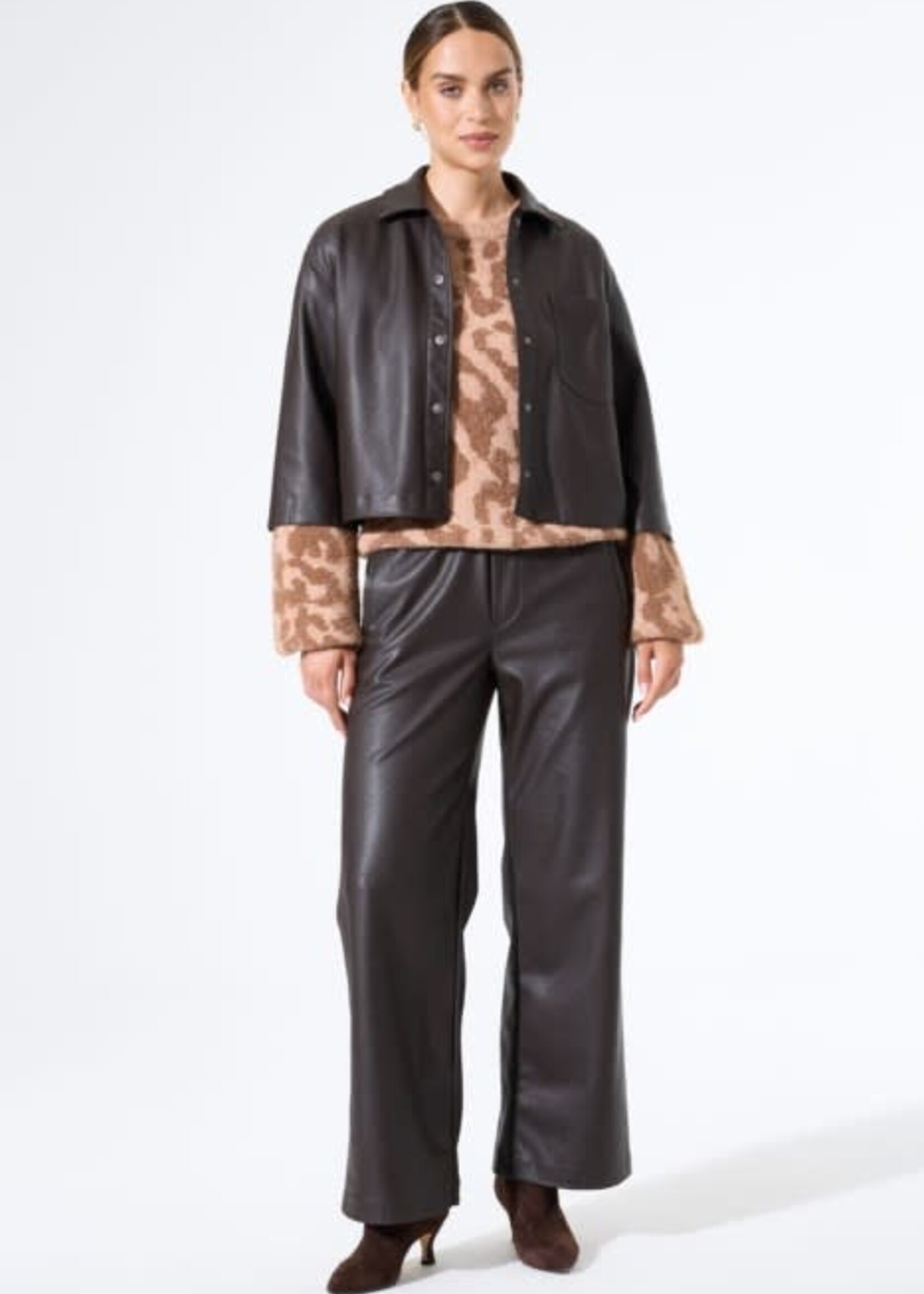 GARCIA-JACKET FAUX CUIR-J50092