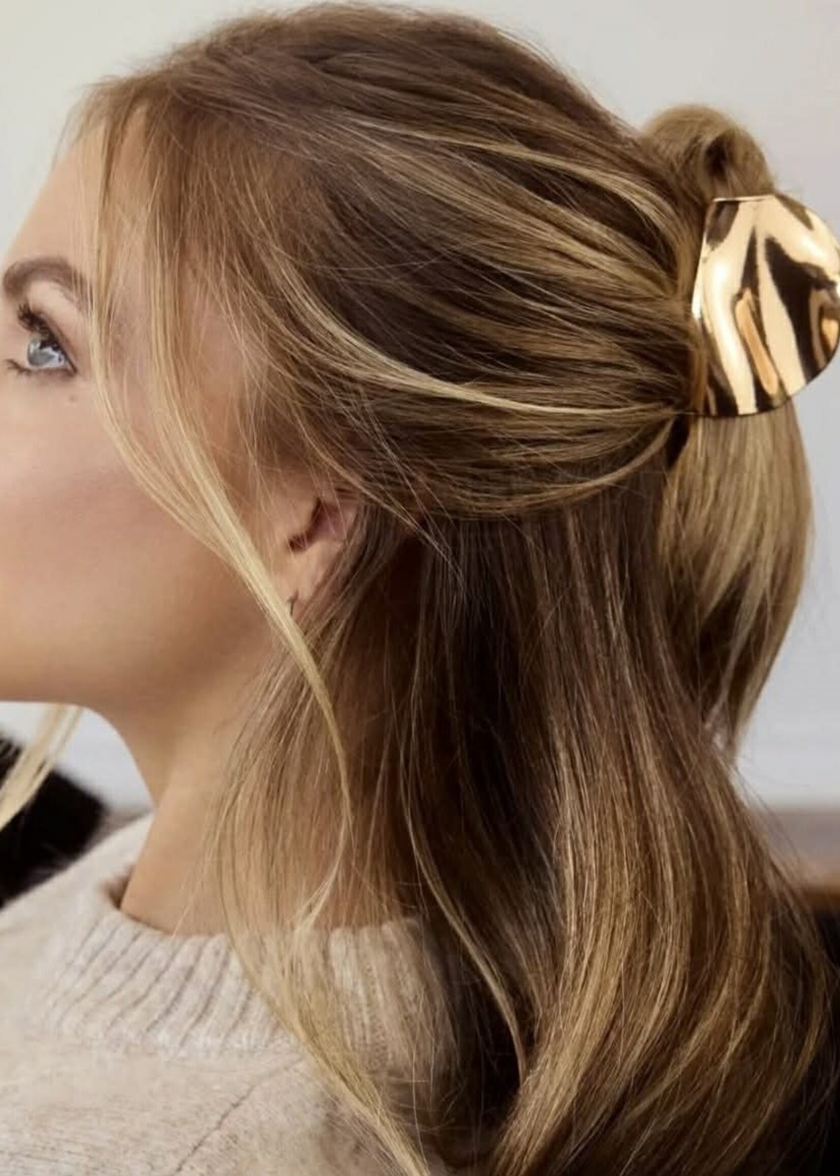 BIZOU BIZOU-PINCE À CHEVEUX DORÉ-7721