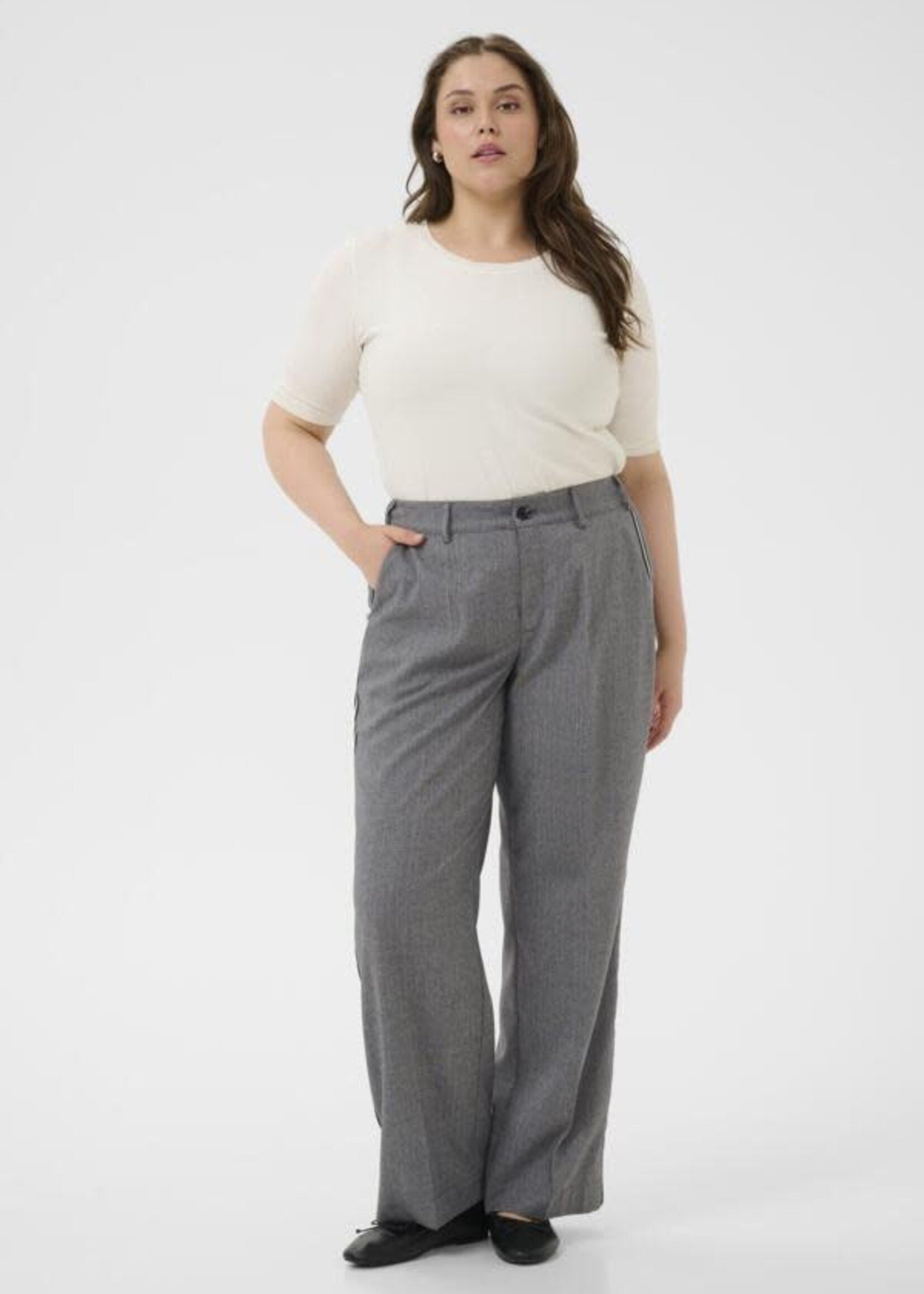 KAFFE CURVE KAFFE CURVE-PANTALON-10583904
