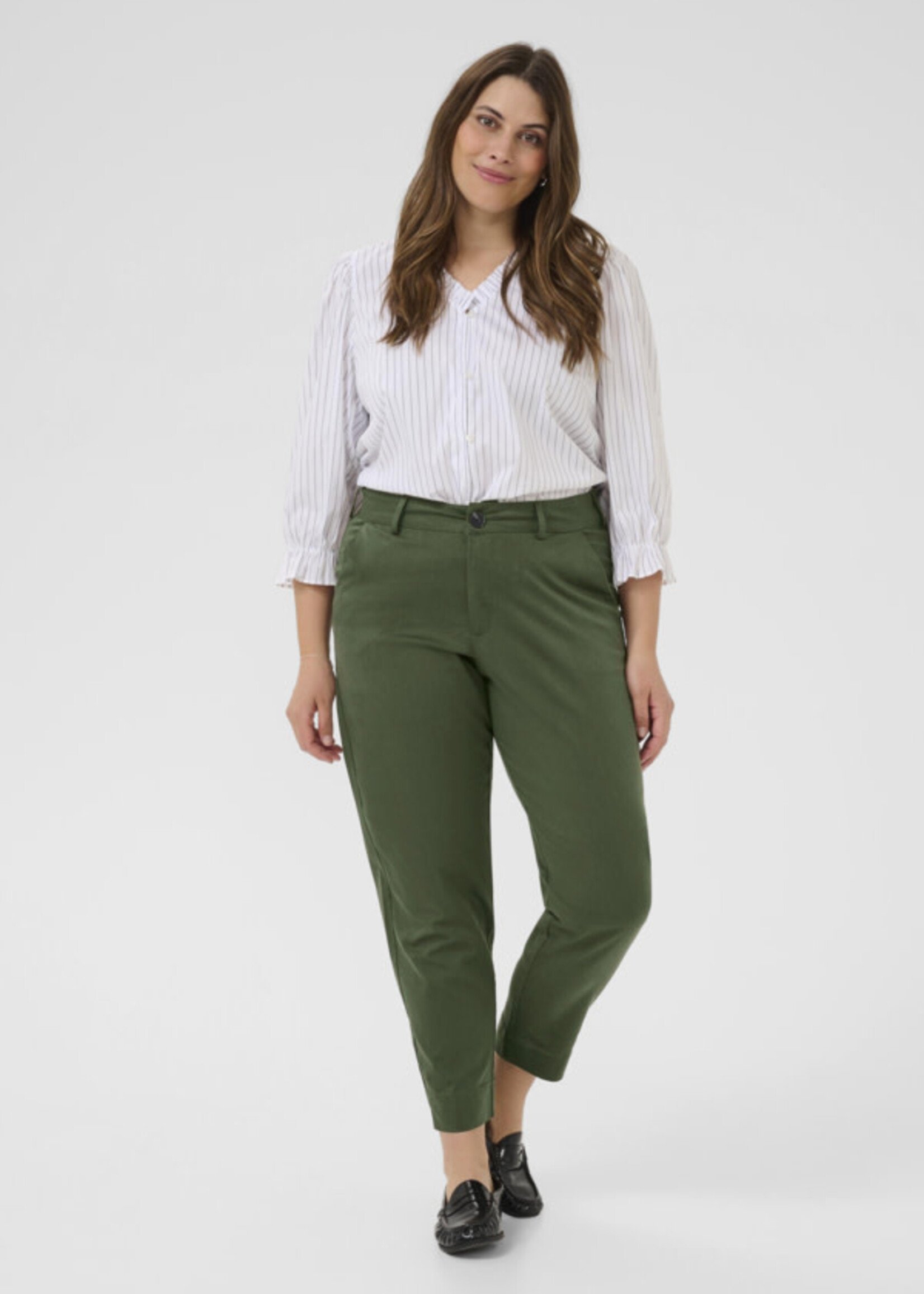 KAFFE CURVE KAFFE CURVE-PANTALON 7/8-10581546