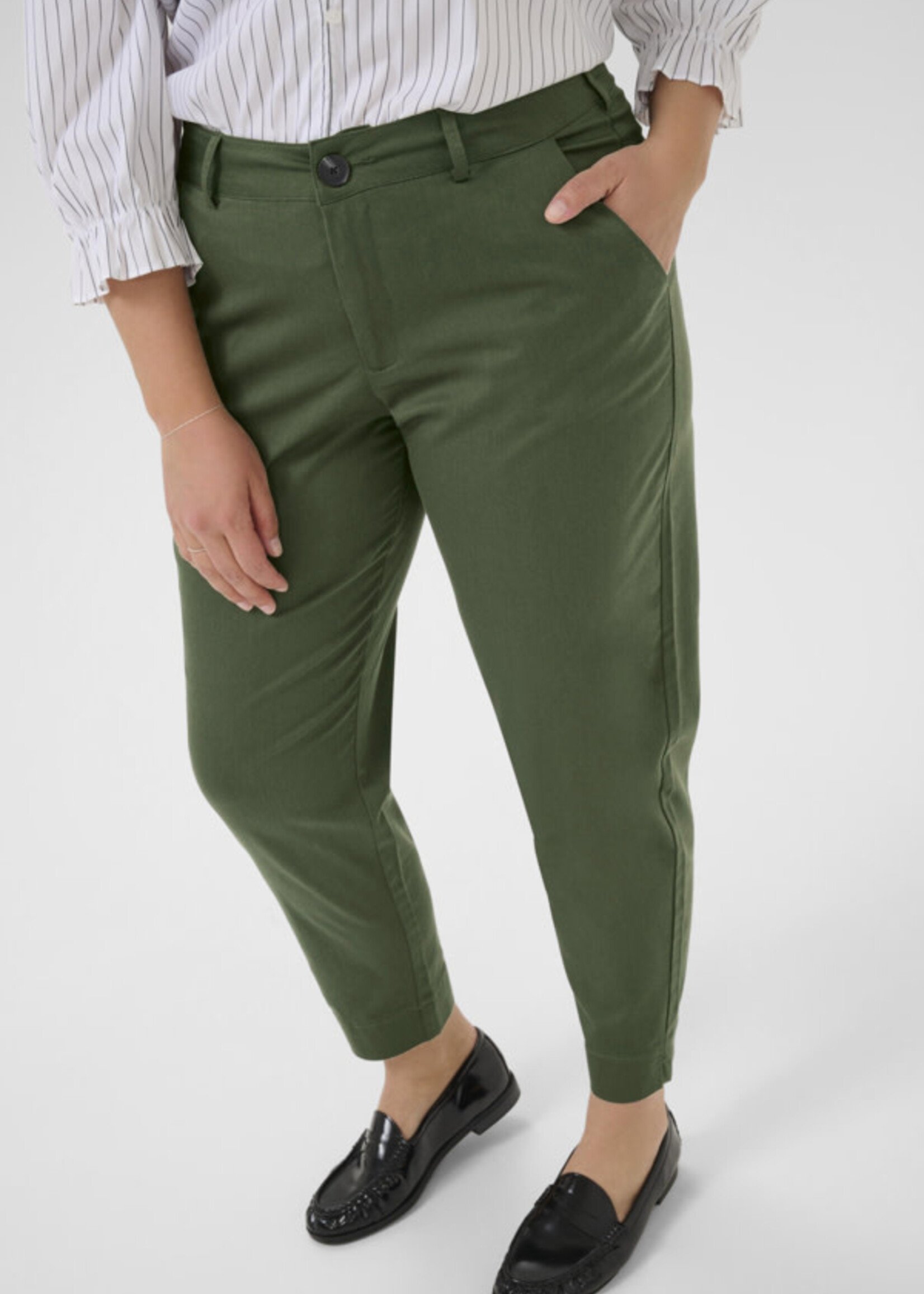 KAFFE CURVE KAFFE CURVE-PANTALON 7/8-10581546