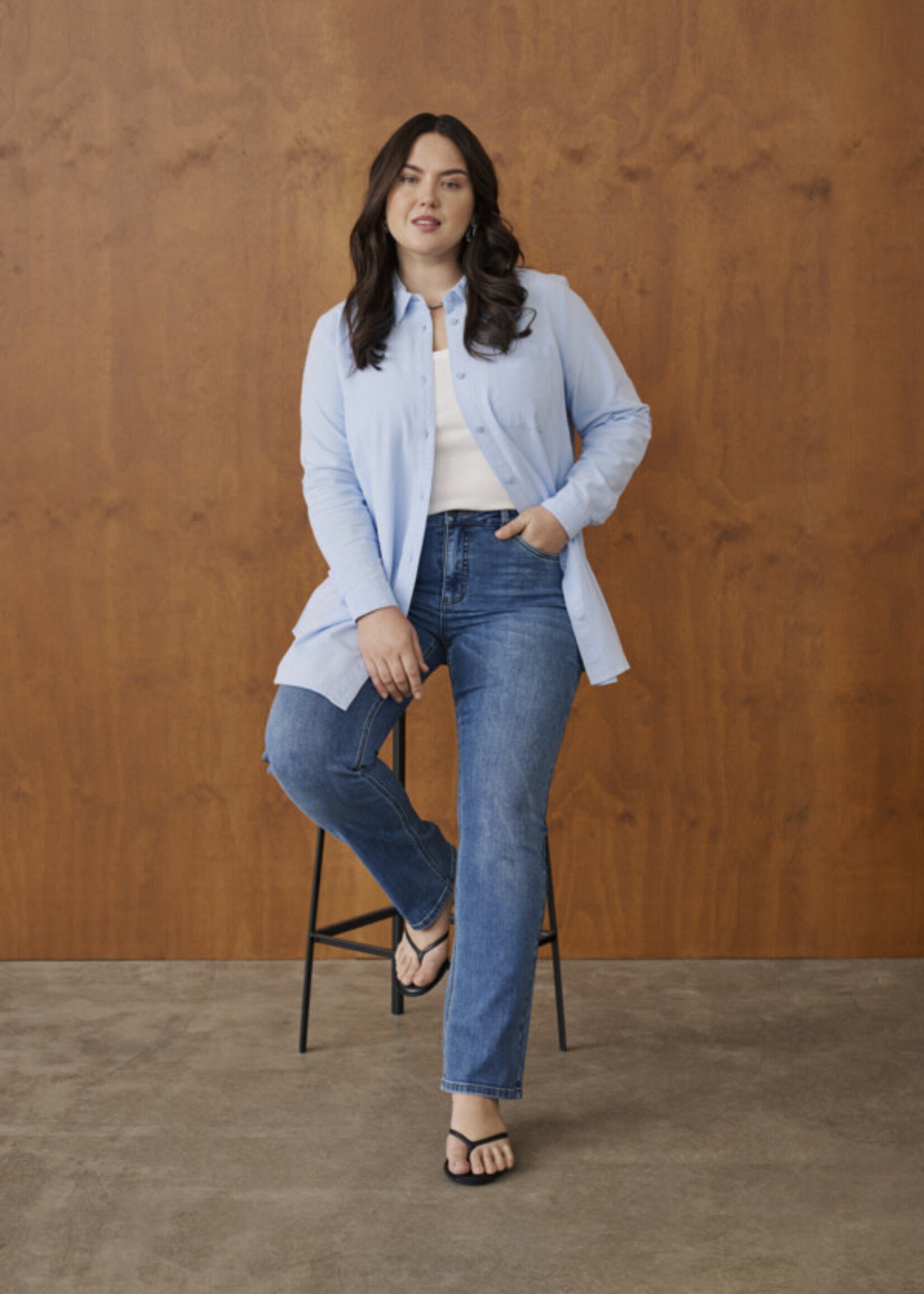 KAFFE CURVE KAFFE CURVE-JEANS JAMBE DROITE-10583961