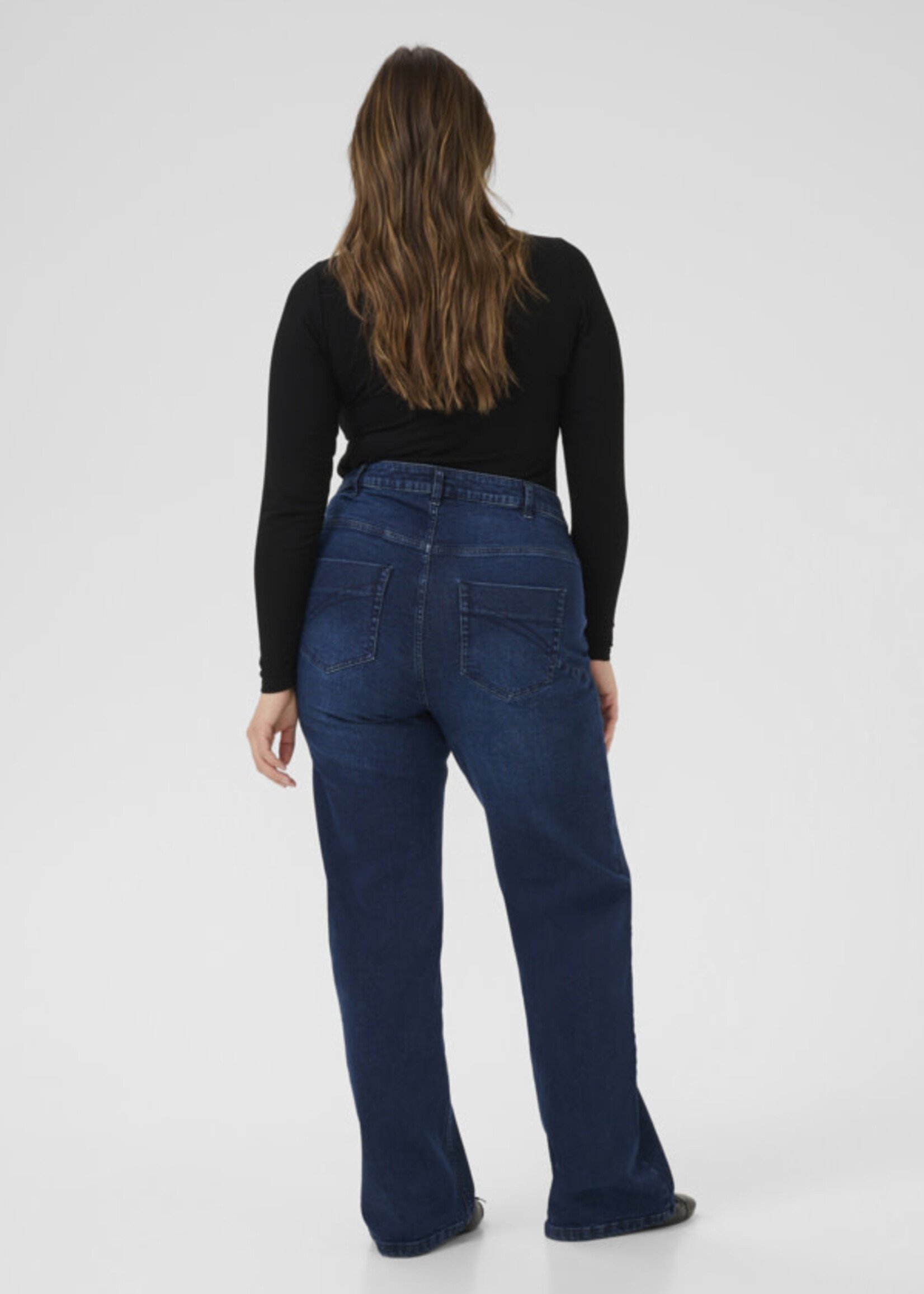 KAFFE CURVE KAFFE CURVE-JEANS ÉVASÉ-10583712