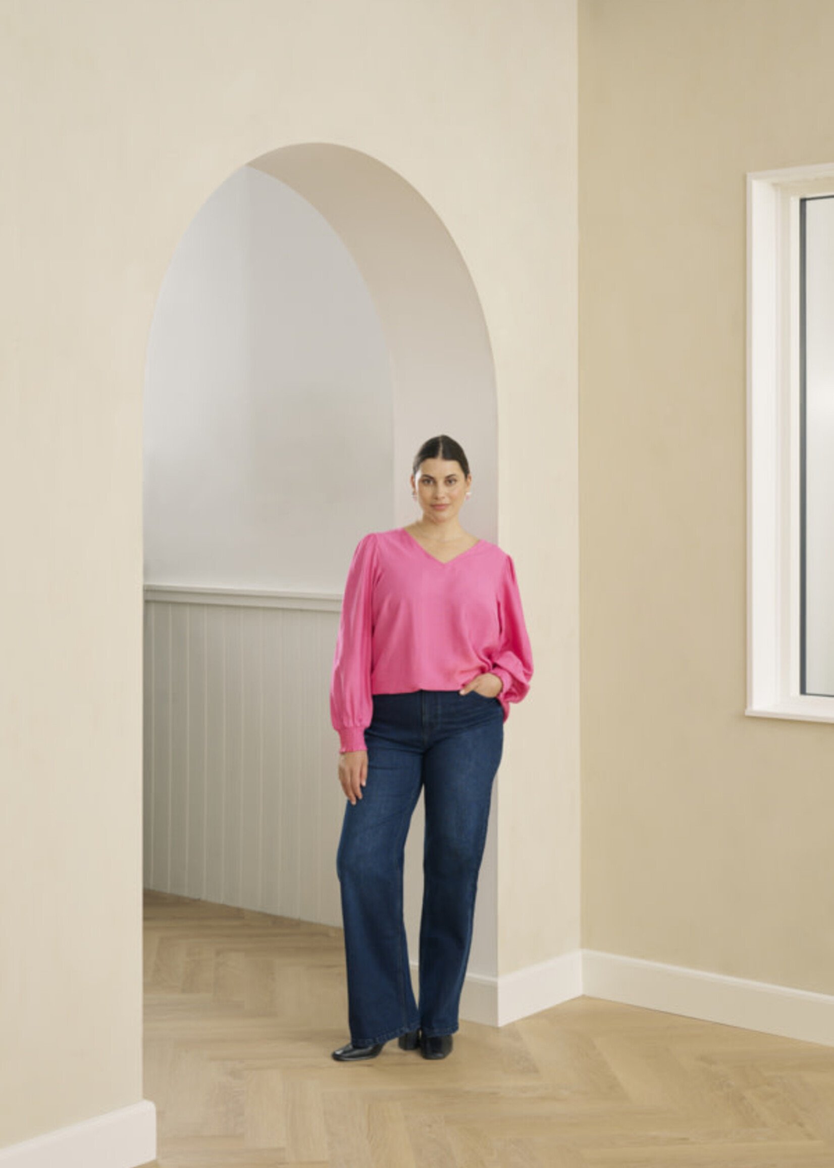 KAFFE CURVE KAFFE CURVE-JEANS ÉVASÉ-10583712