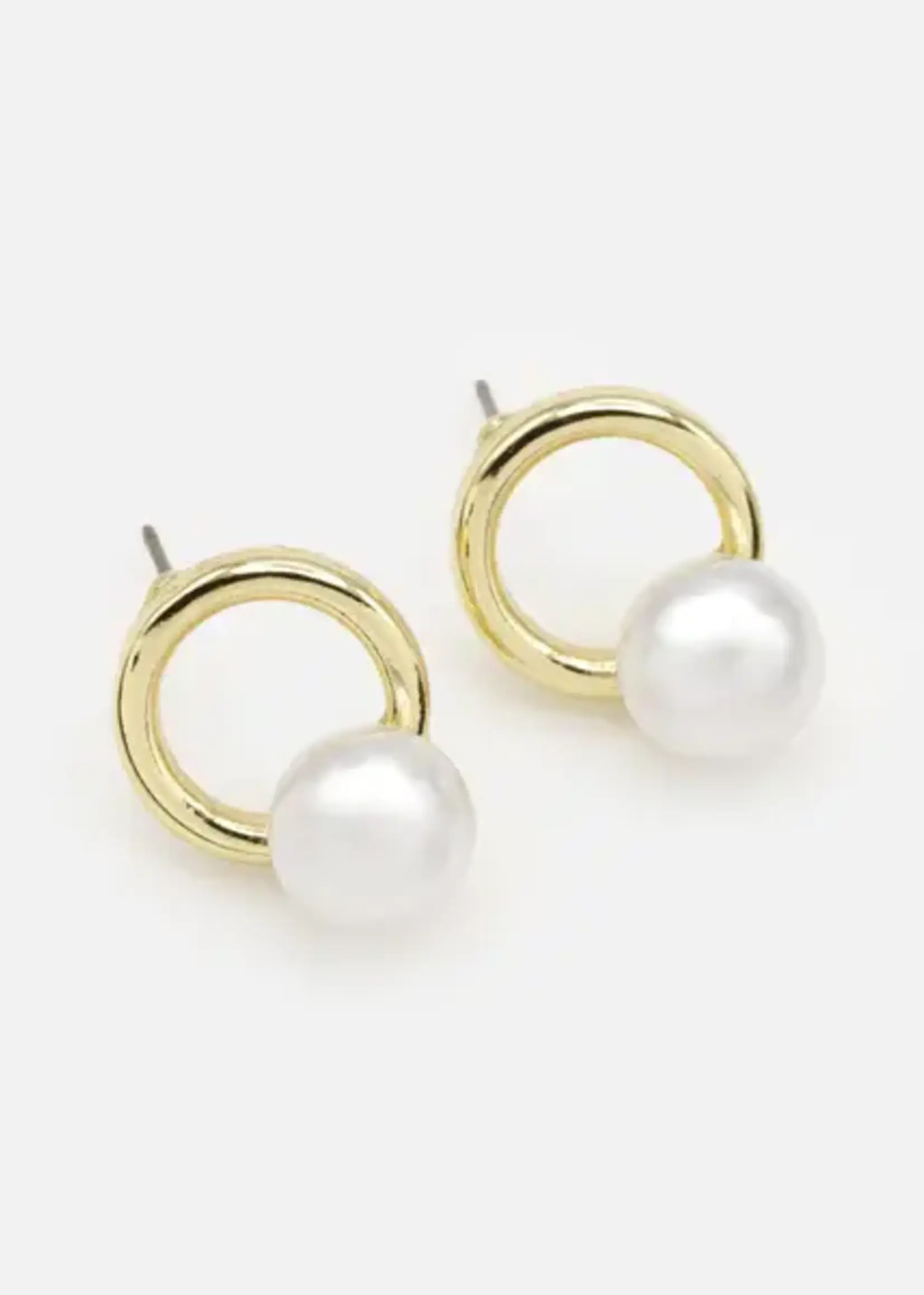 BIZOU BIZOU-BOUCLE DORÉE AVEC PERLES-1866