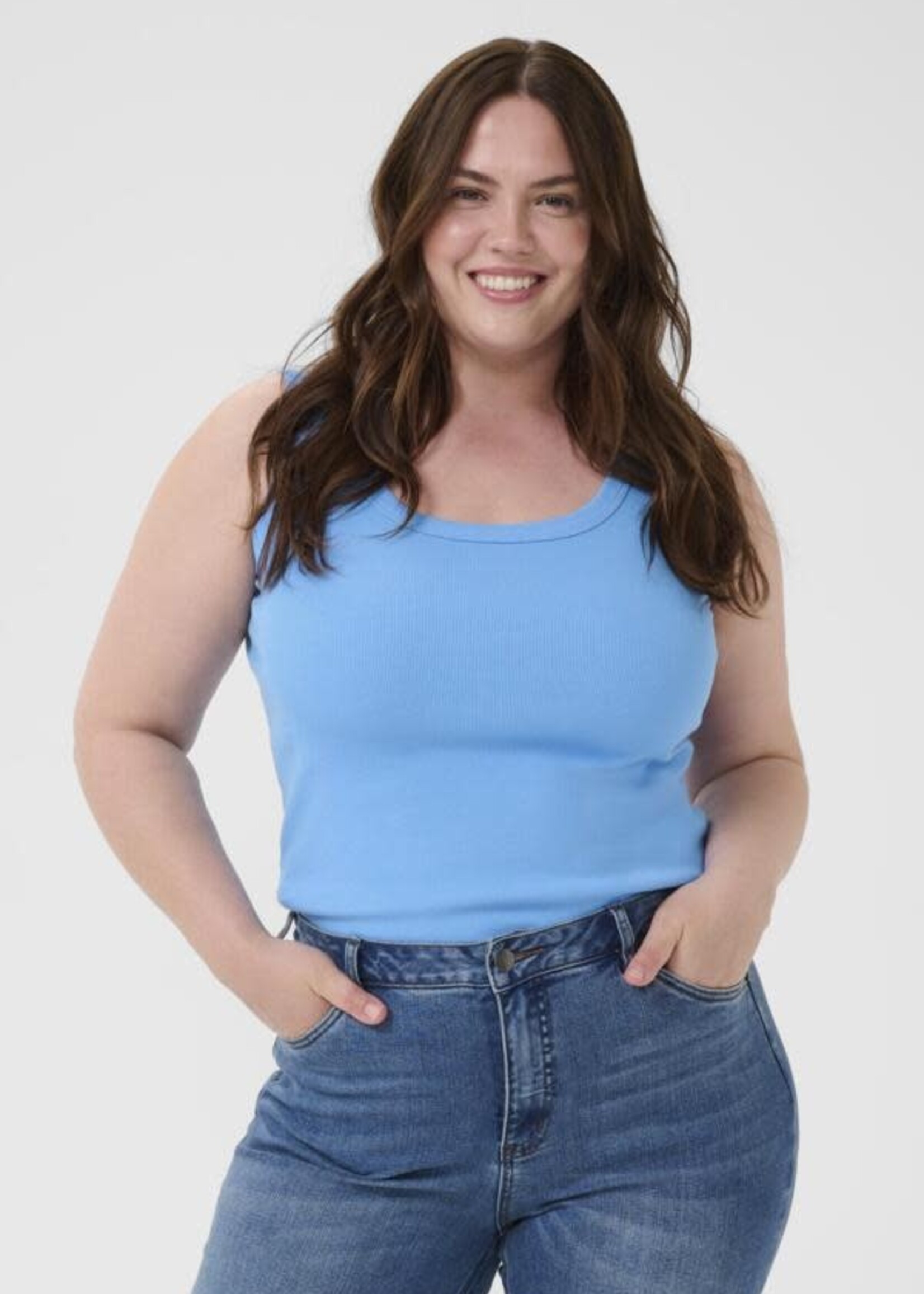 KAFFE CURVE KAFFE CURVE-CAMISOLE-10581396