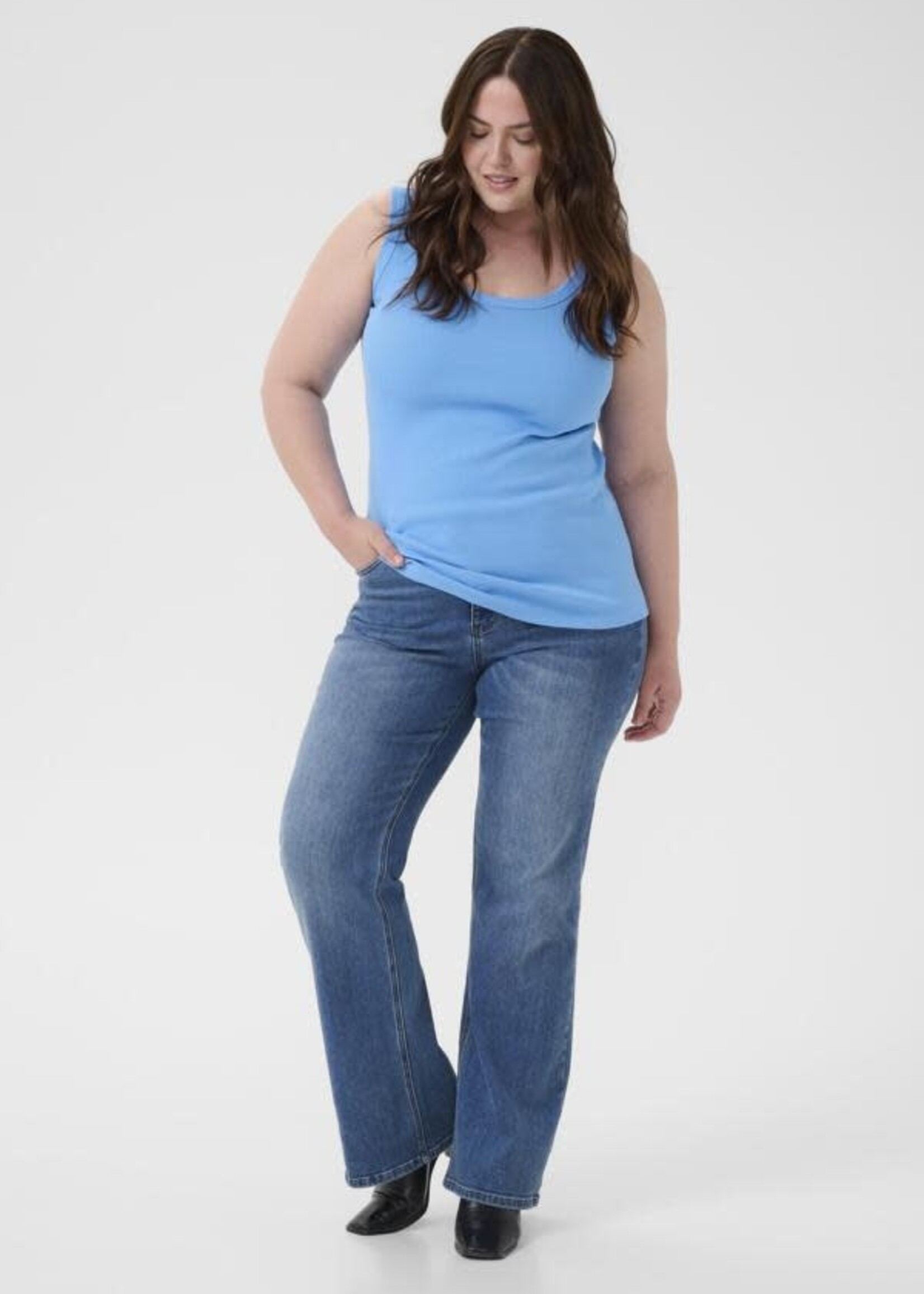 KAFFE CURVE KAFFE CURVE-CAMISOLE-10581396