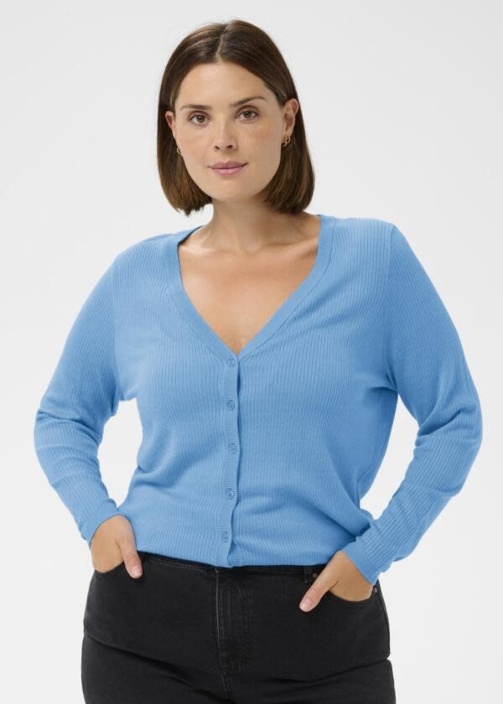 KAFFE CURVE KAFFE CURVE-CARDIGAN-10583960