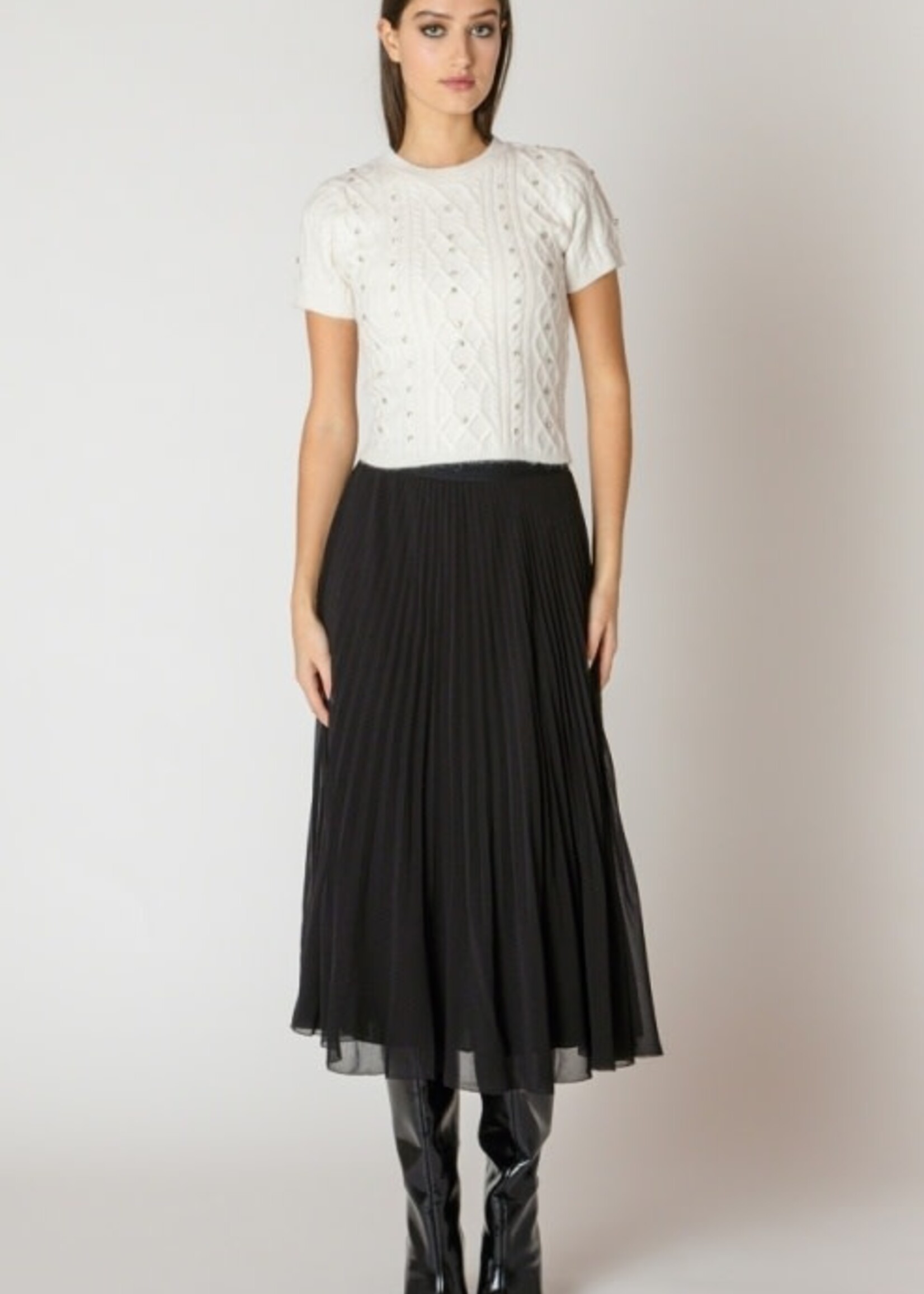 BLACK TAPE BLACK TAPE-GILET CHIC AVEC BRILLANTS-2627019T