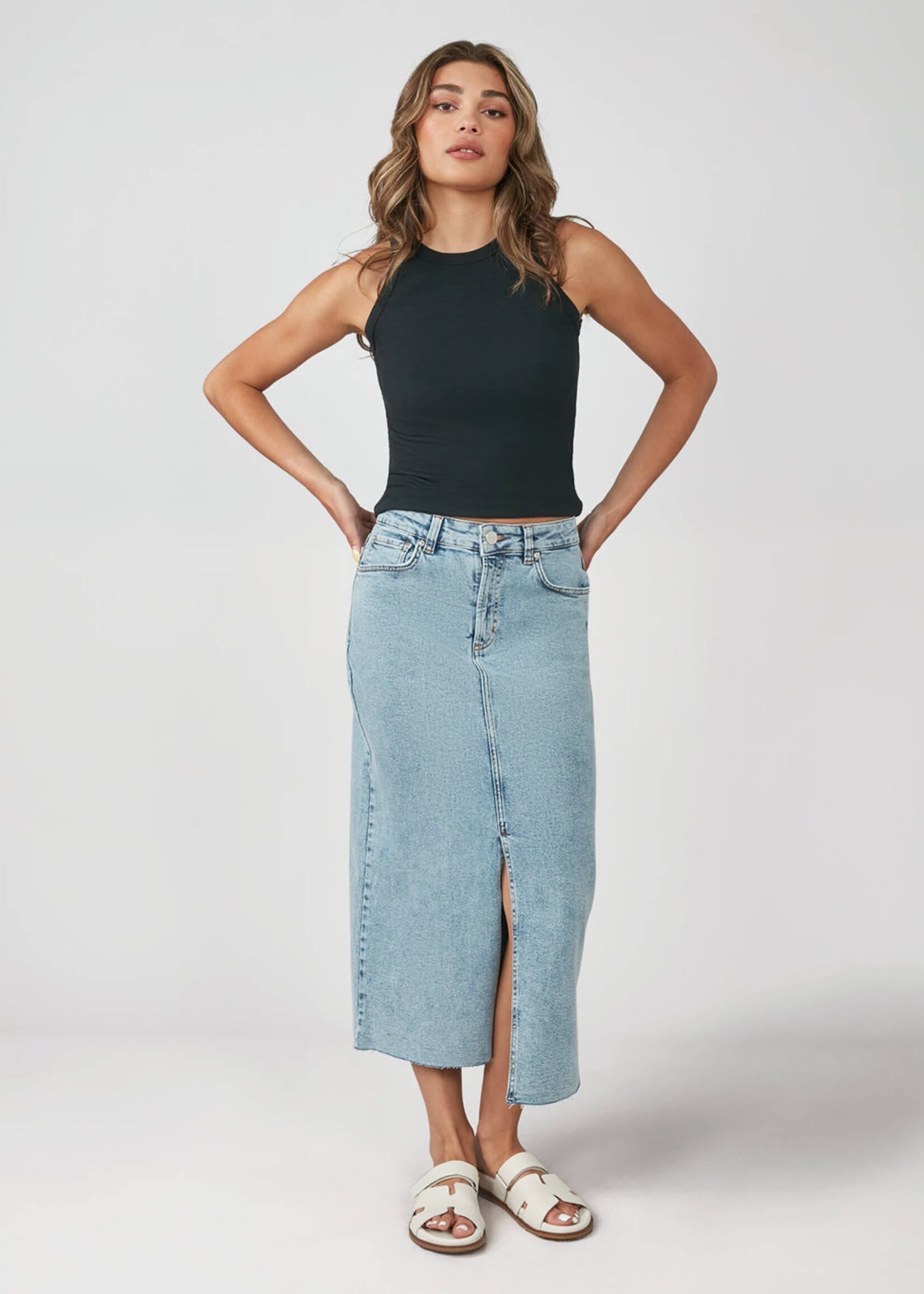 LOLA JEANS LOLA-JUPE JEANS-HALSTON-VIB