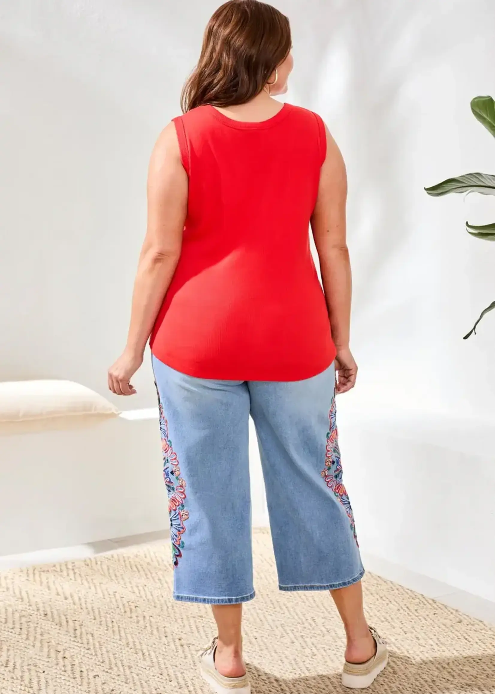 TRIBAL FASHION TRIBAL-CAMISOLE REVERSIBLE-6076V-4926-2536