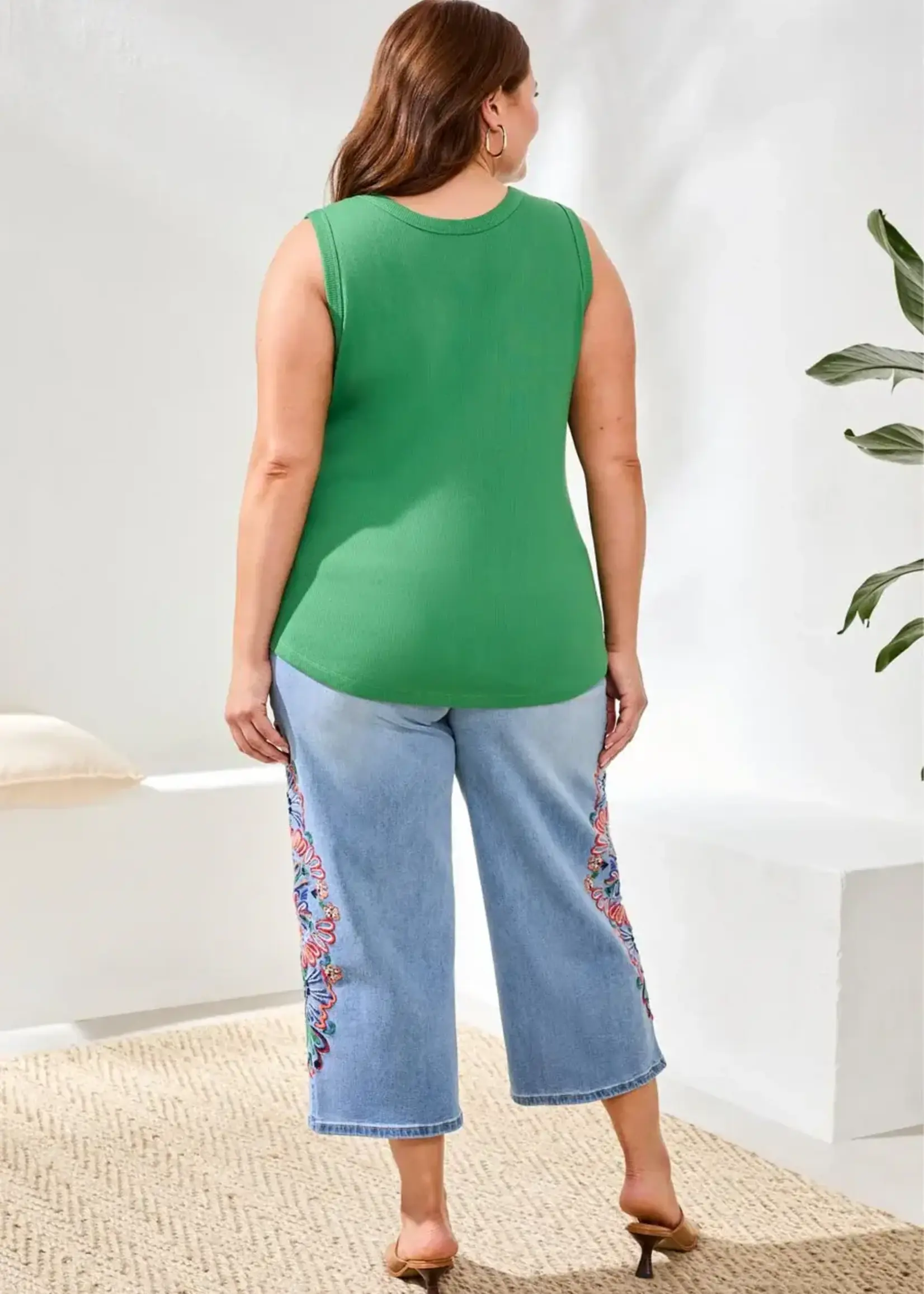 TRIBAL FASHION TRIBAL-CAMISOLE REVERSIBLE-6076V-4926-2536