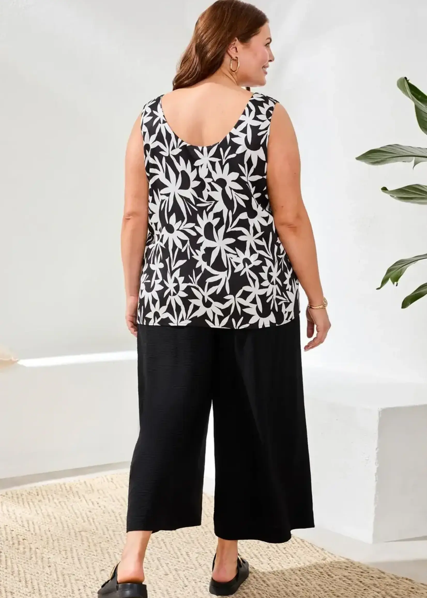 TRIBAL FASHION TRIBAL-CAMISOLE REVERSIBLE- 6063V-1434-0002