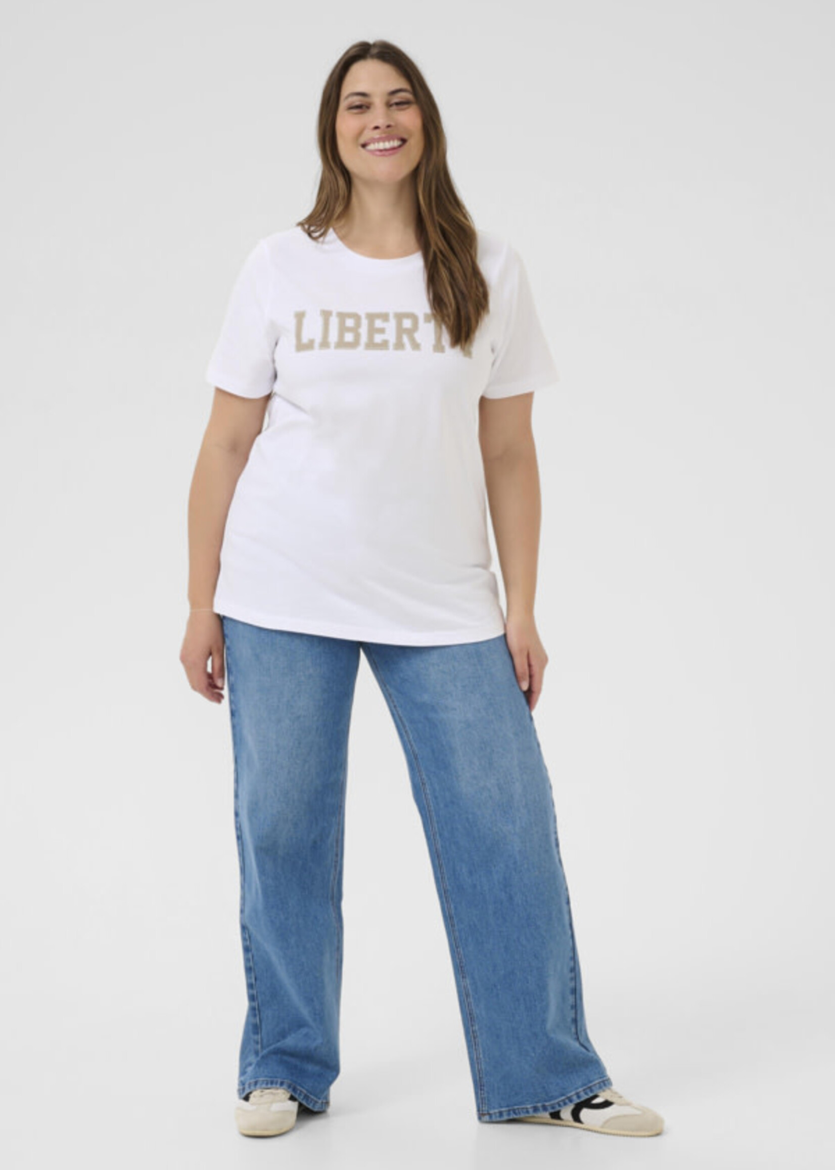 KAFFE CURVE KAFFE CURVE-T-SHIRT-10583916