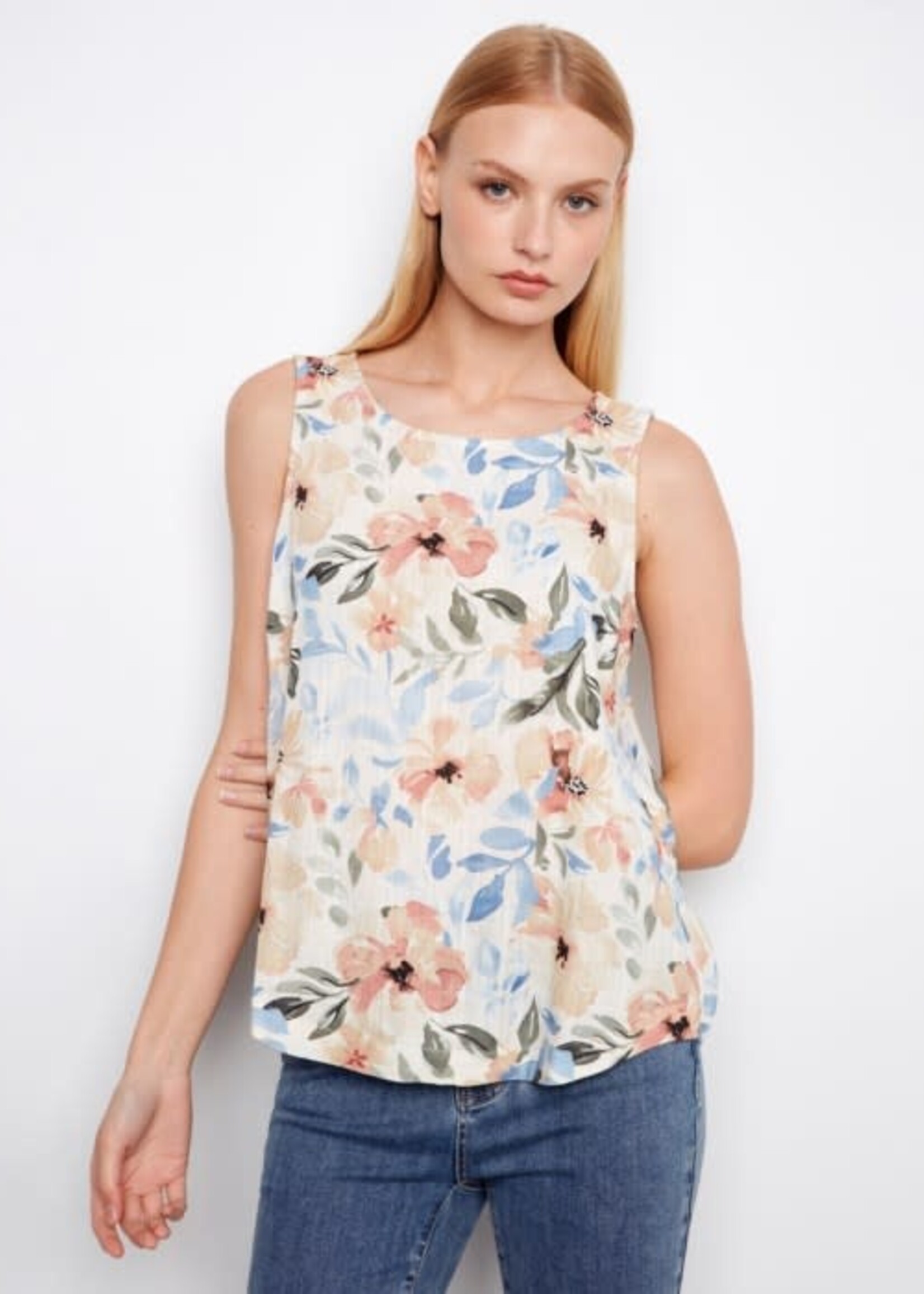 CHARLIE B CHARLIE B-BLOUSE SANS MANCHES-C4588R