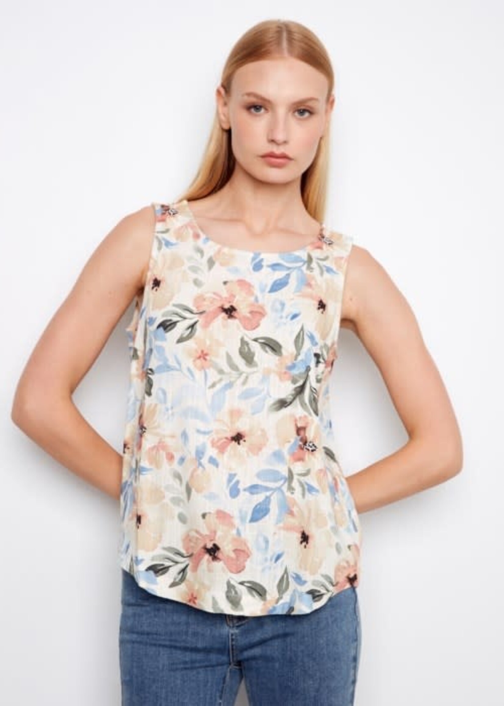 CHARLIE B CHARLIE B-BLOUSE SANS MANCHES-C4588R