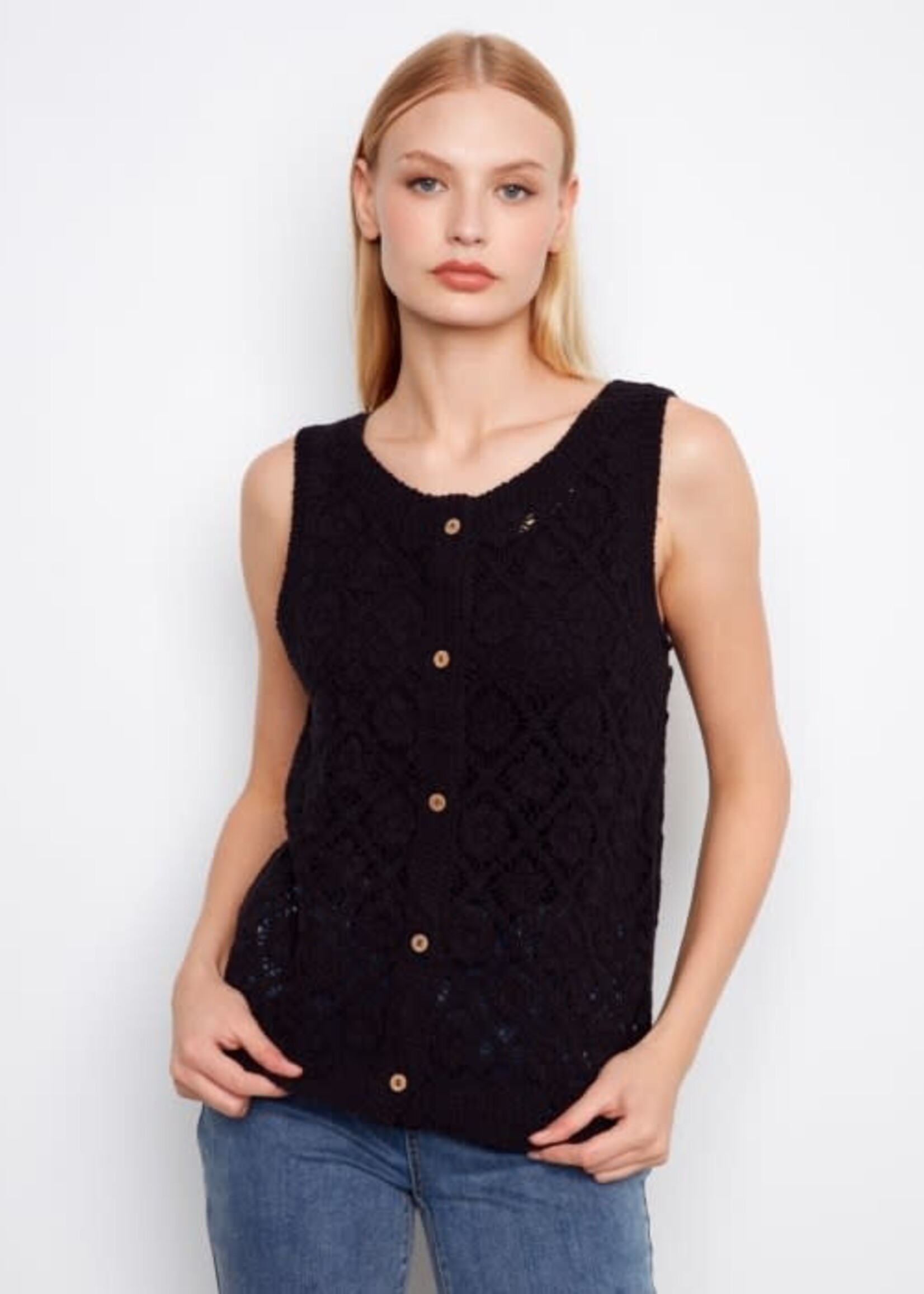 CHARLIE B CHARLIE B-CAMI CROCHET-C4665