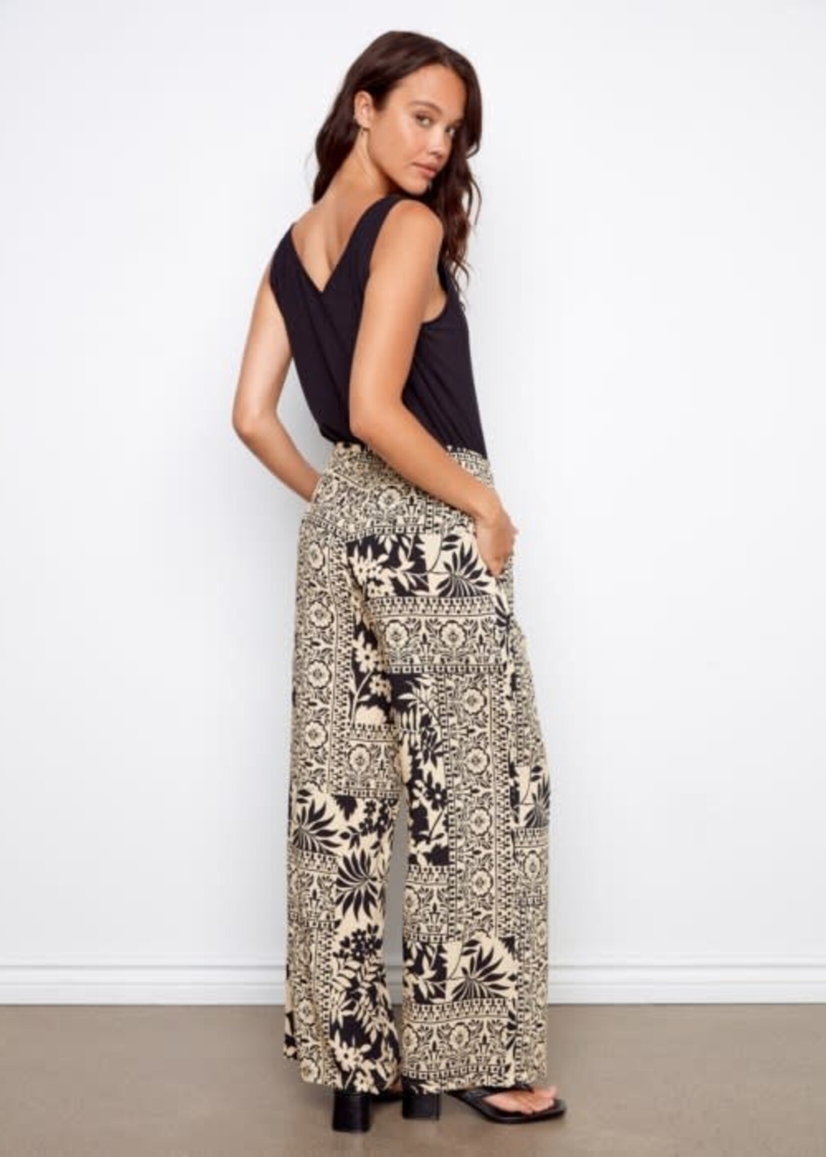 CHARLIE B CHARLIE B-PANTALON ÉVASÉ-C5740