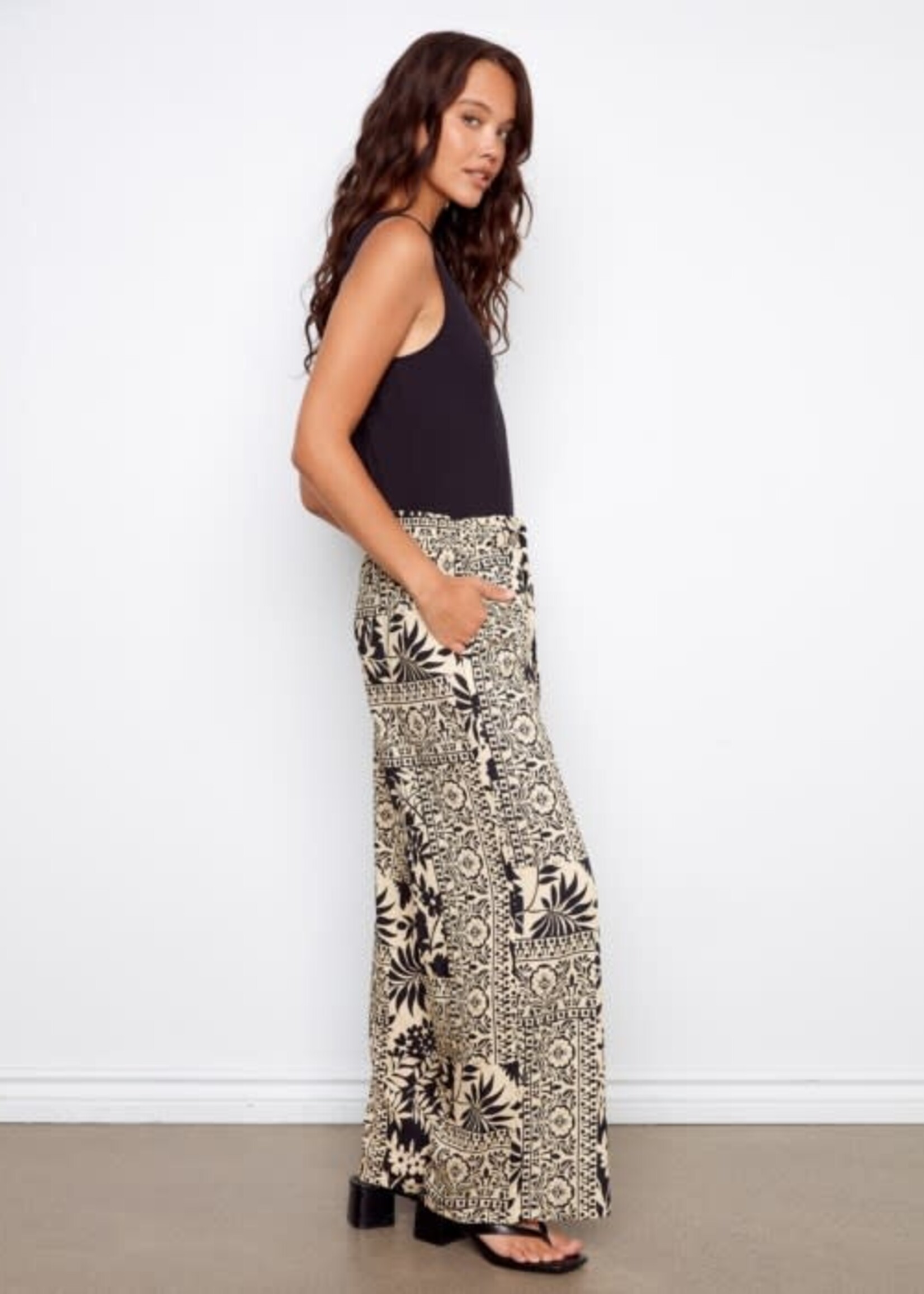 CHARLIE B CHARLIE B-PANTALON ÉVASÉ-C5740