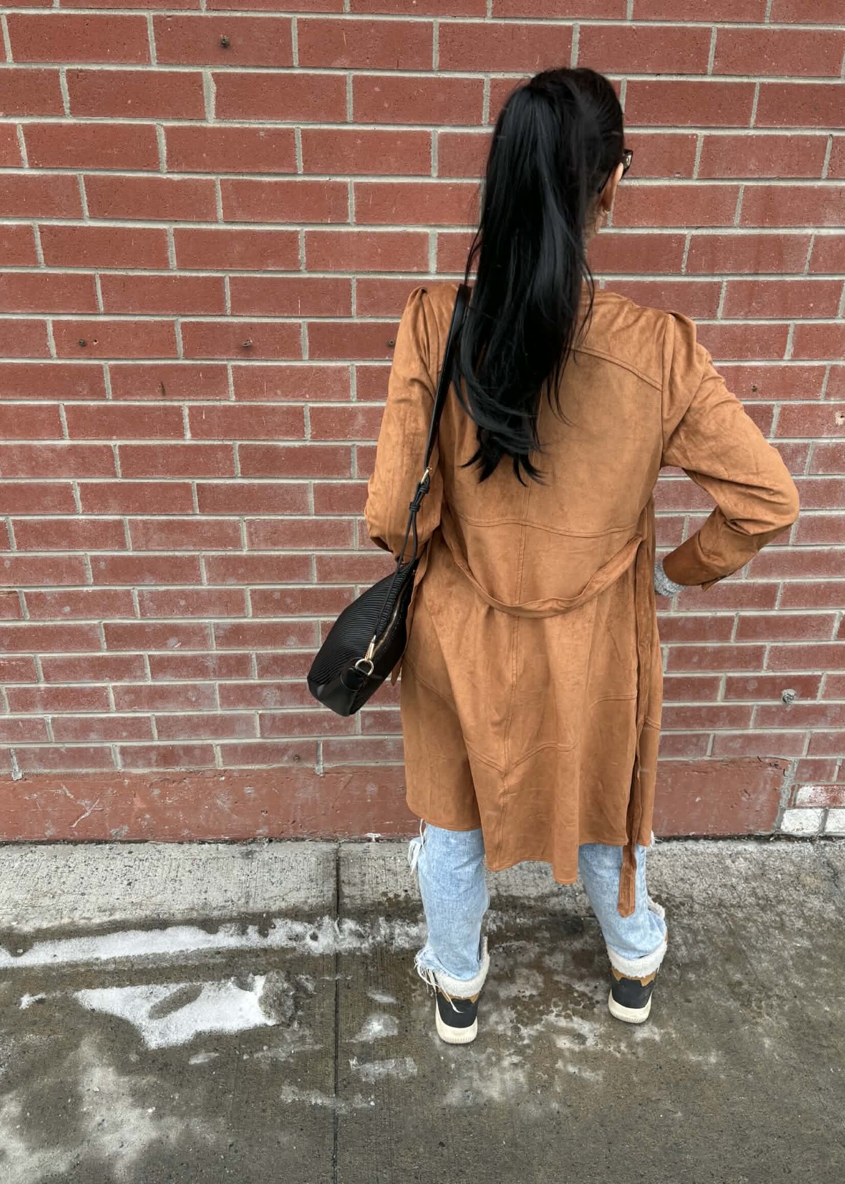 ANNICK ANNICK-ROBE FAUX SUÈDE ANASTASIA-25F005