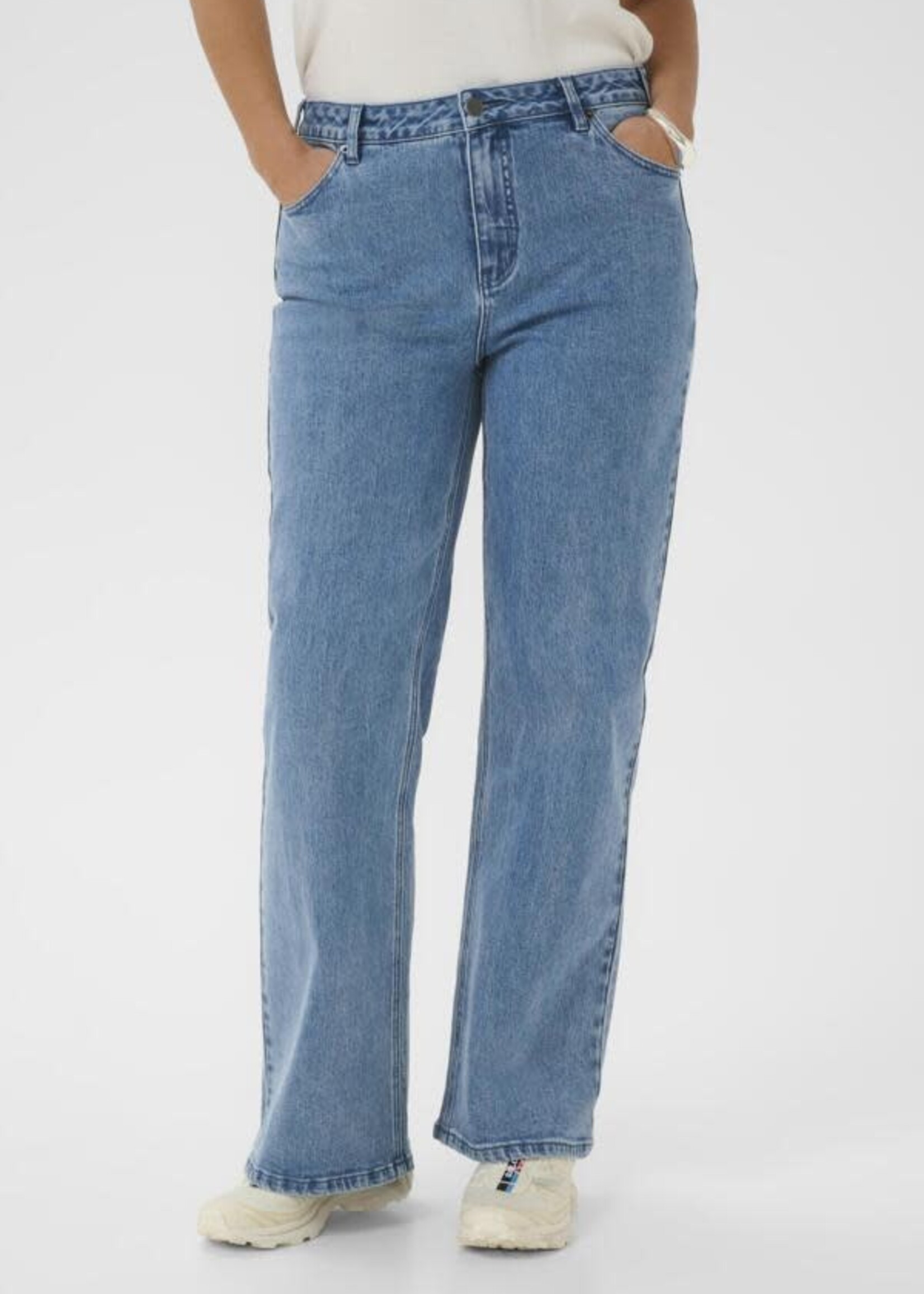 KAFFE CURVE KAFFE CURVE-JEANS ÉVASÉ-10584056