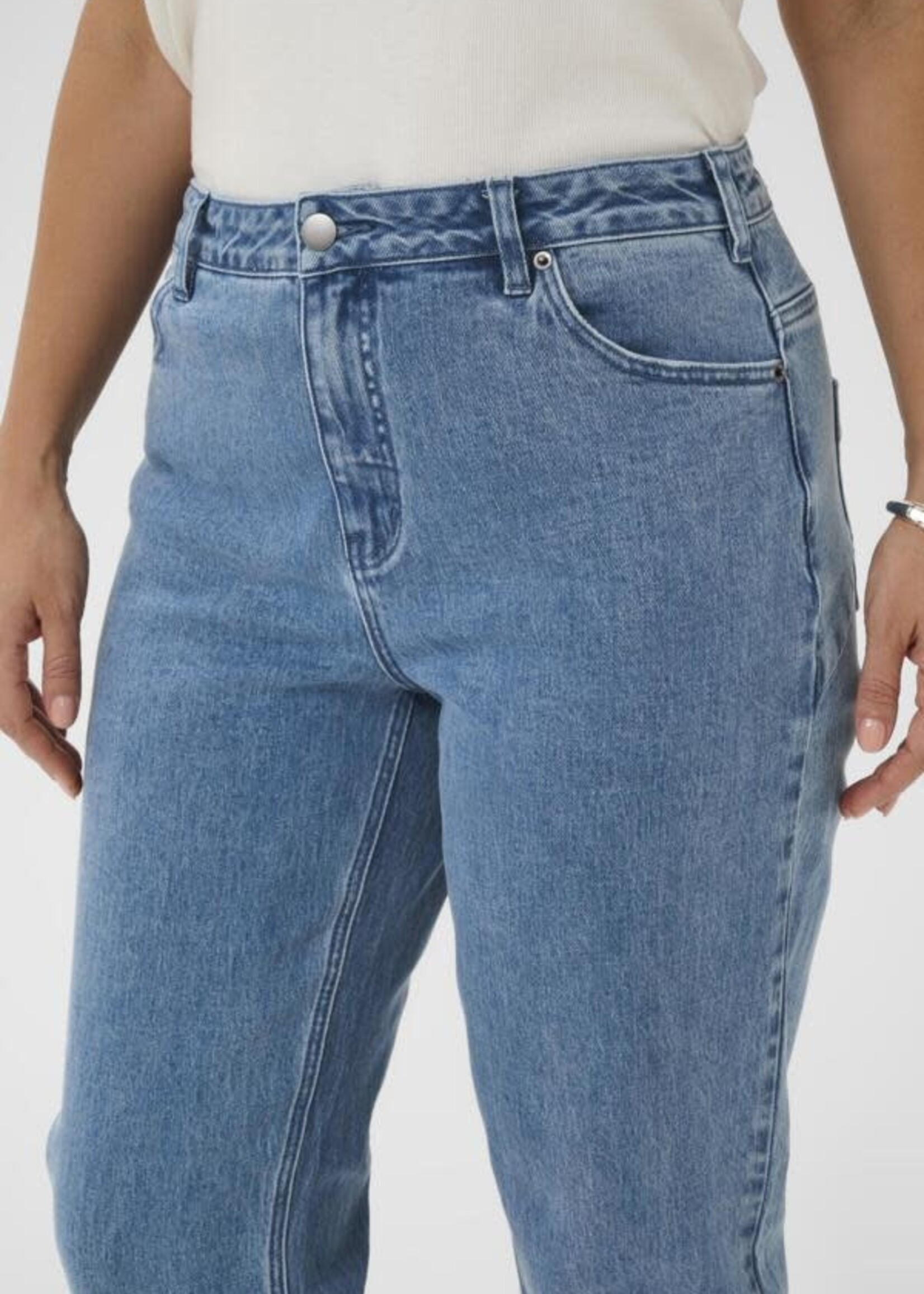 KAFFE CURVE KAFFE CURVE-JEANS ÉVASÉ-10584056