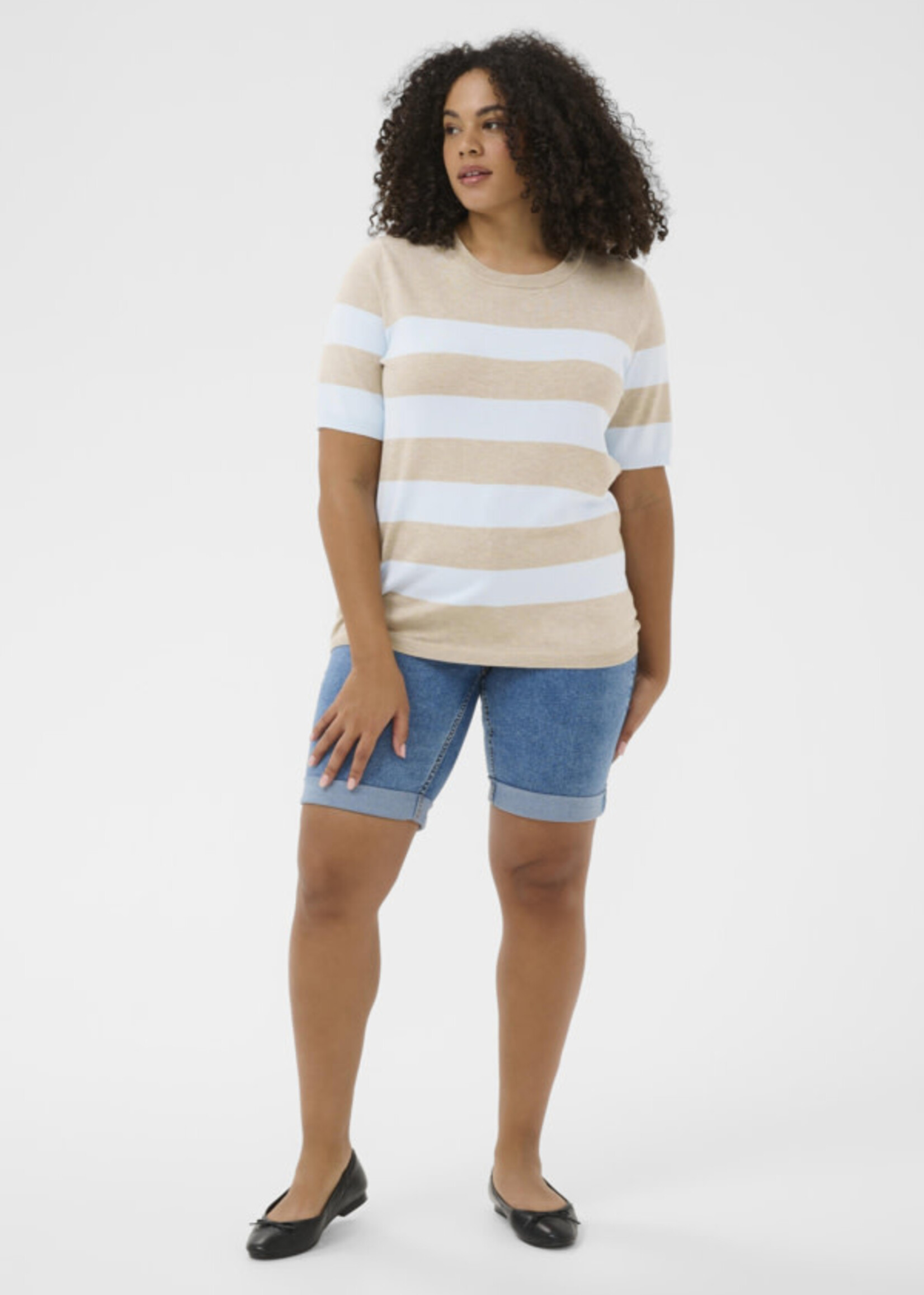 KAFFE CURVE KAFFE CURVE-T-SHIRT-10582914