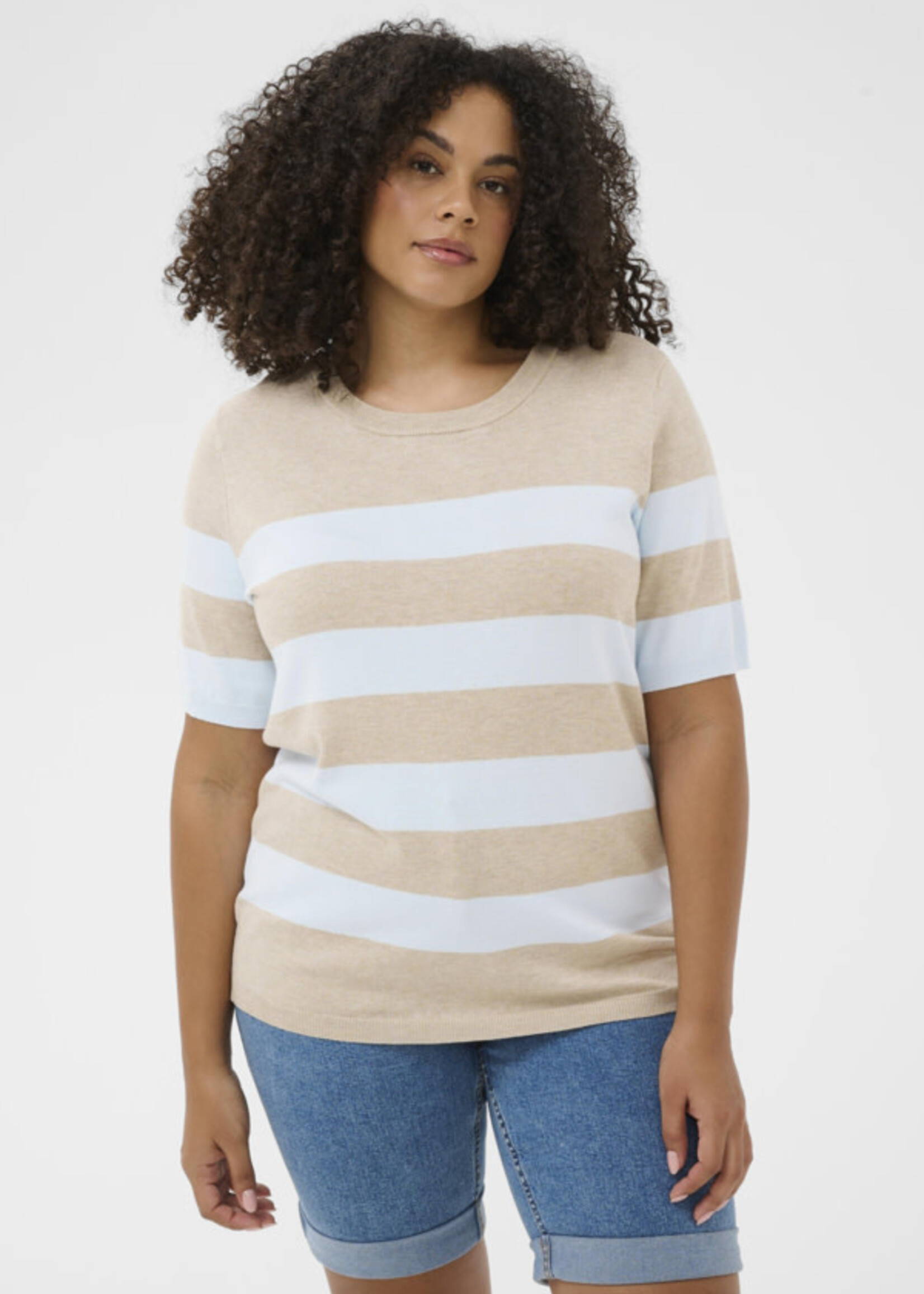 KAFFE CURVE KAFFE CURVE-T-SHIRT-10582914