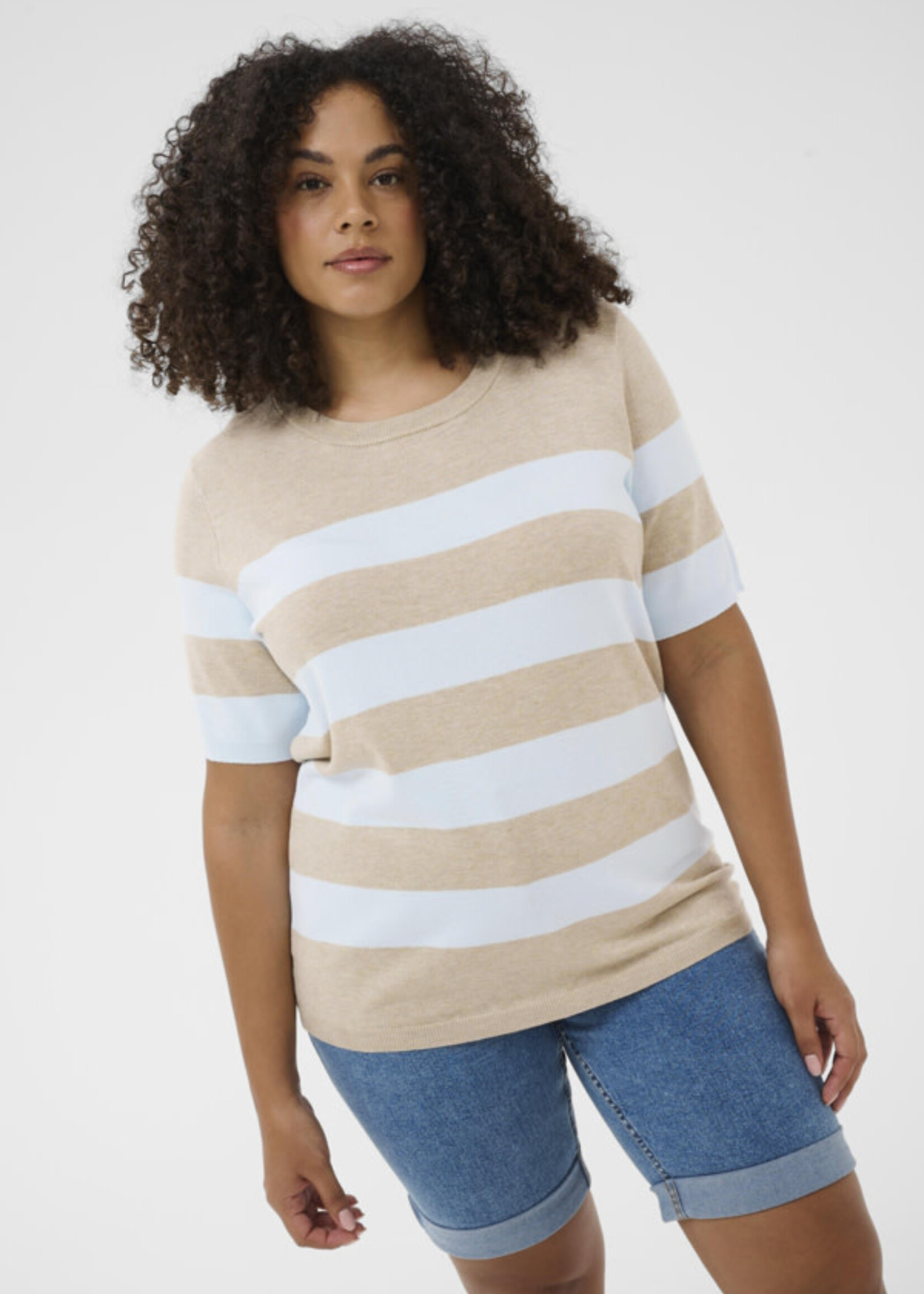 KAFFE CURVE KAFFE CURVE-T-SHIRT-10582914