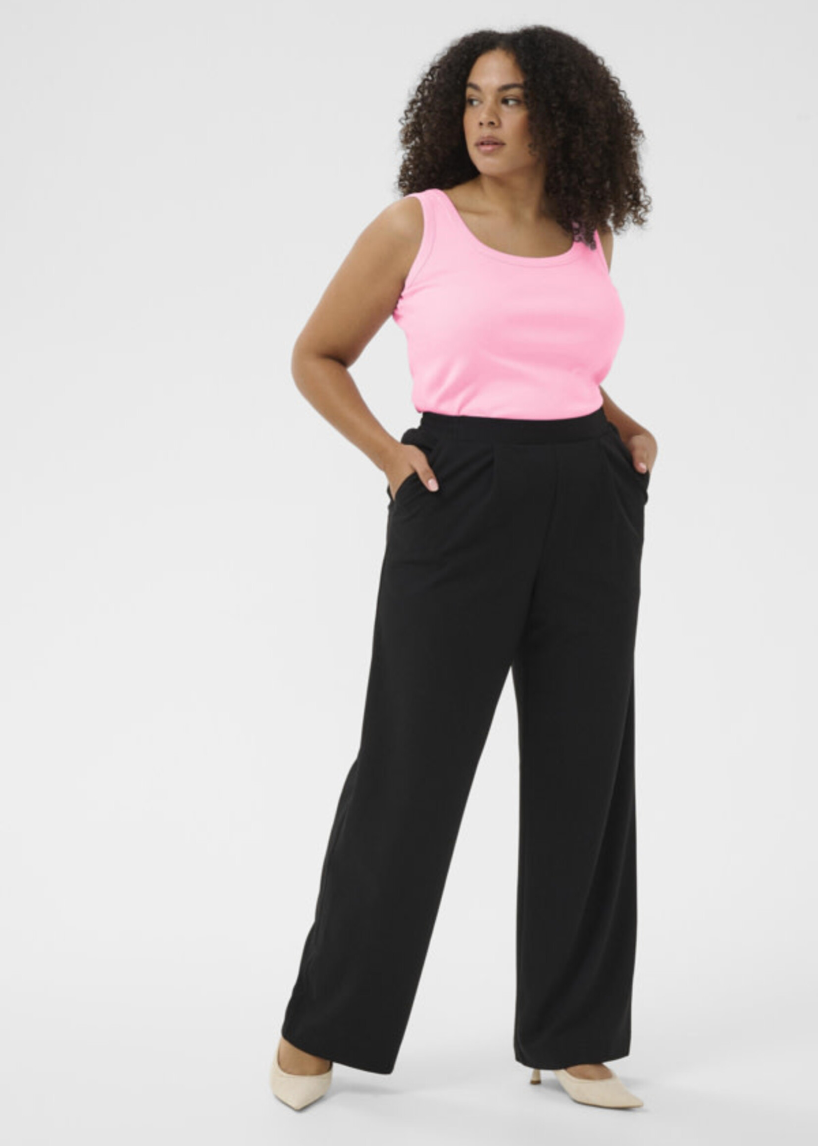 KAFFE CURVE KAFFE CURVE-CAMISOLE-10581396