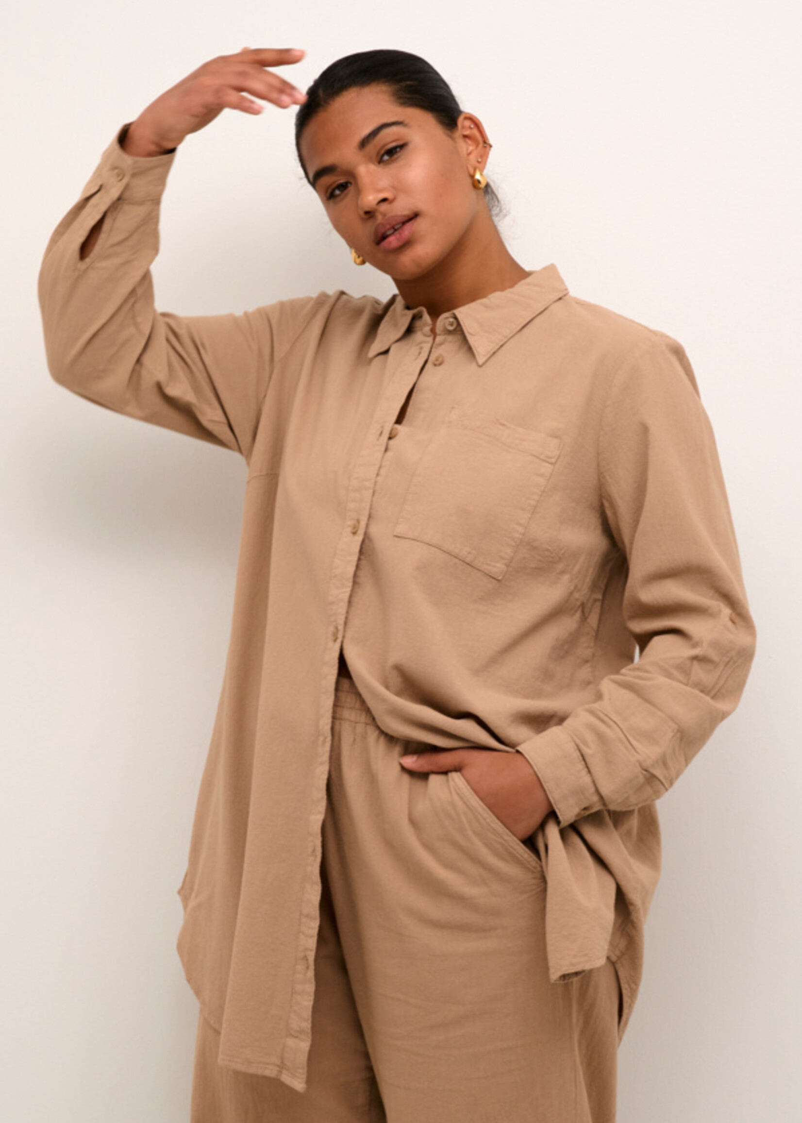 KAFFE CURVE KAFFE CURVE-CHEMISIER TUNIQUE-10580784