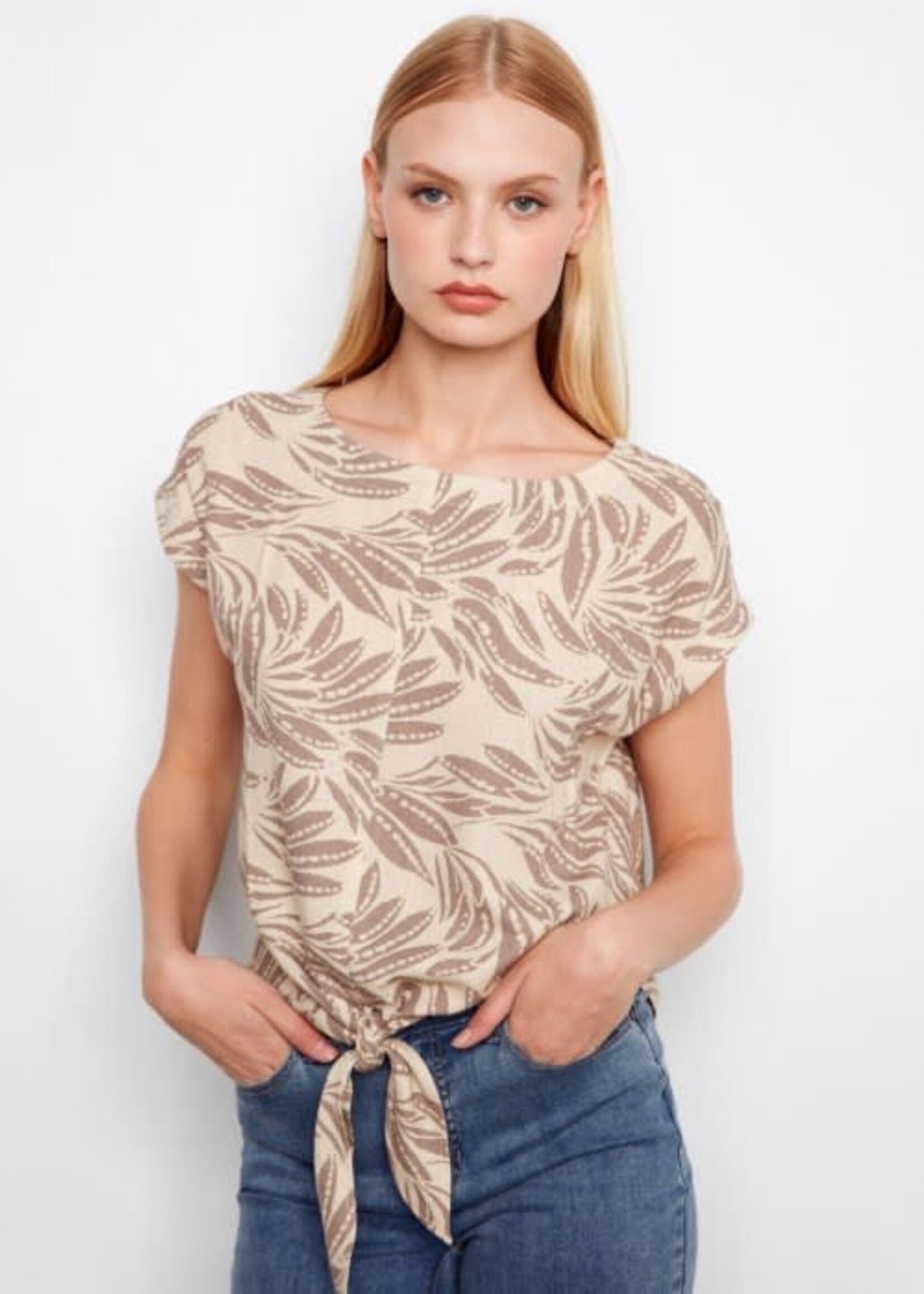 CHARLIE B CHARLIE B-T-SHIRT NOEUD-C4271