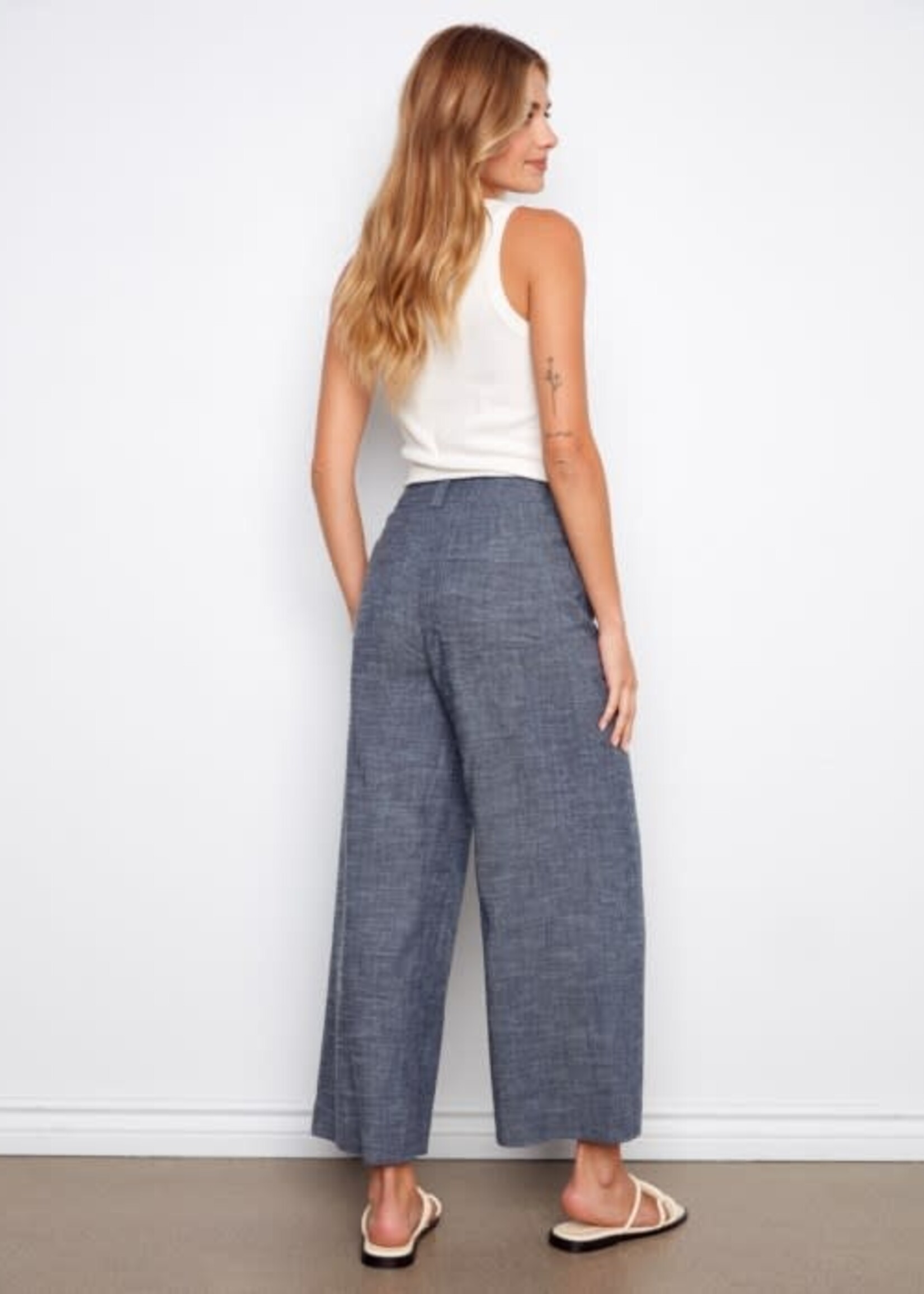 CHARLIE B CHARLIE B-PANTALON JAMBE LARGE-C5751