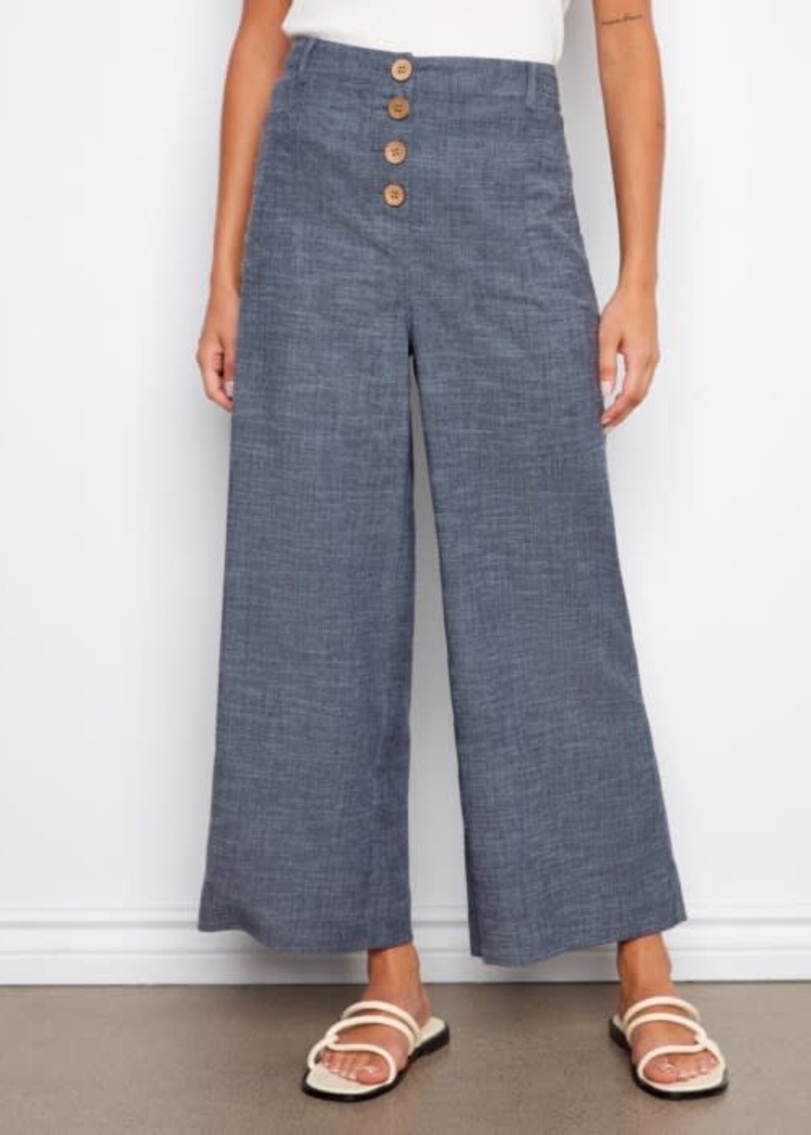 CHARLIE B CHARLIE B-PANTALON JAMBE LARGE-C5751