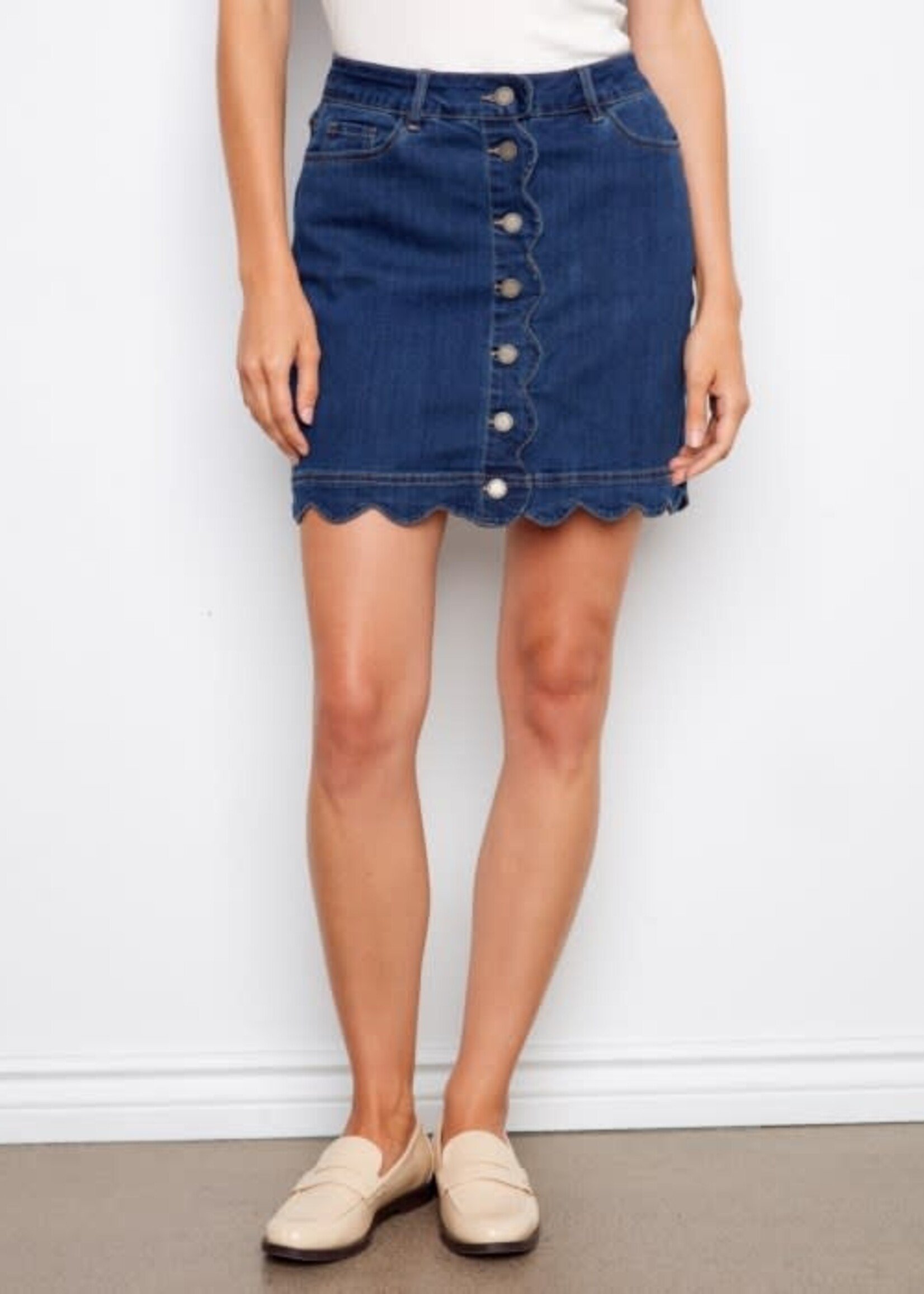 CHARLIE B CHARLIE B-JUPE SHORT-C7079R-007