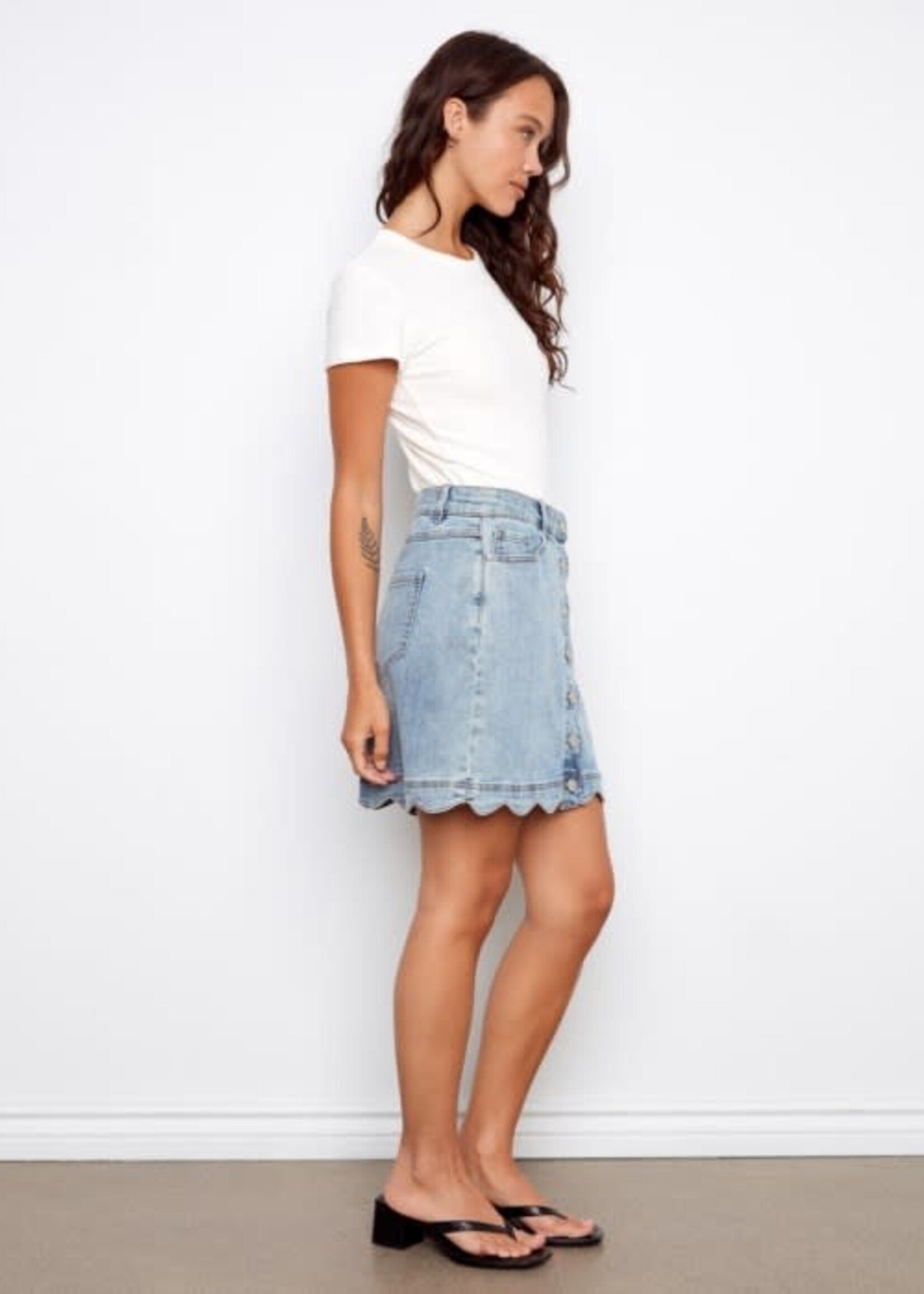 CHARLIE B CHARLIE B-JUPE SHORT-C7079R-140