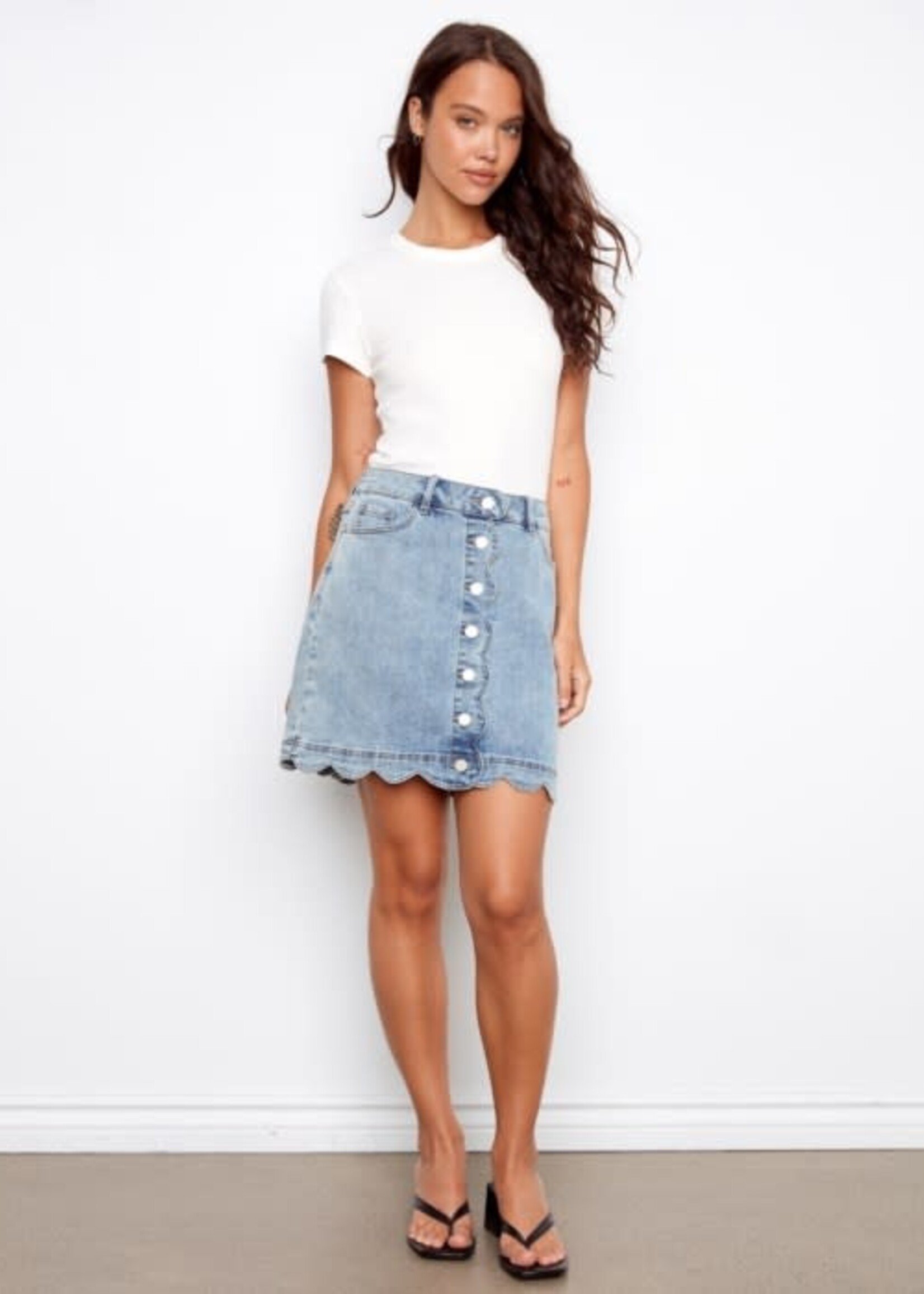 CHARLIE B CHARLIE B-JUPE SHORT-C7079R-140