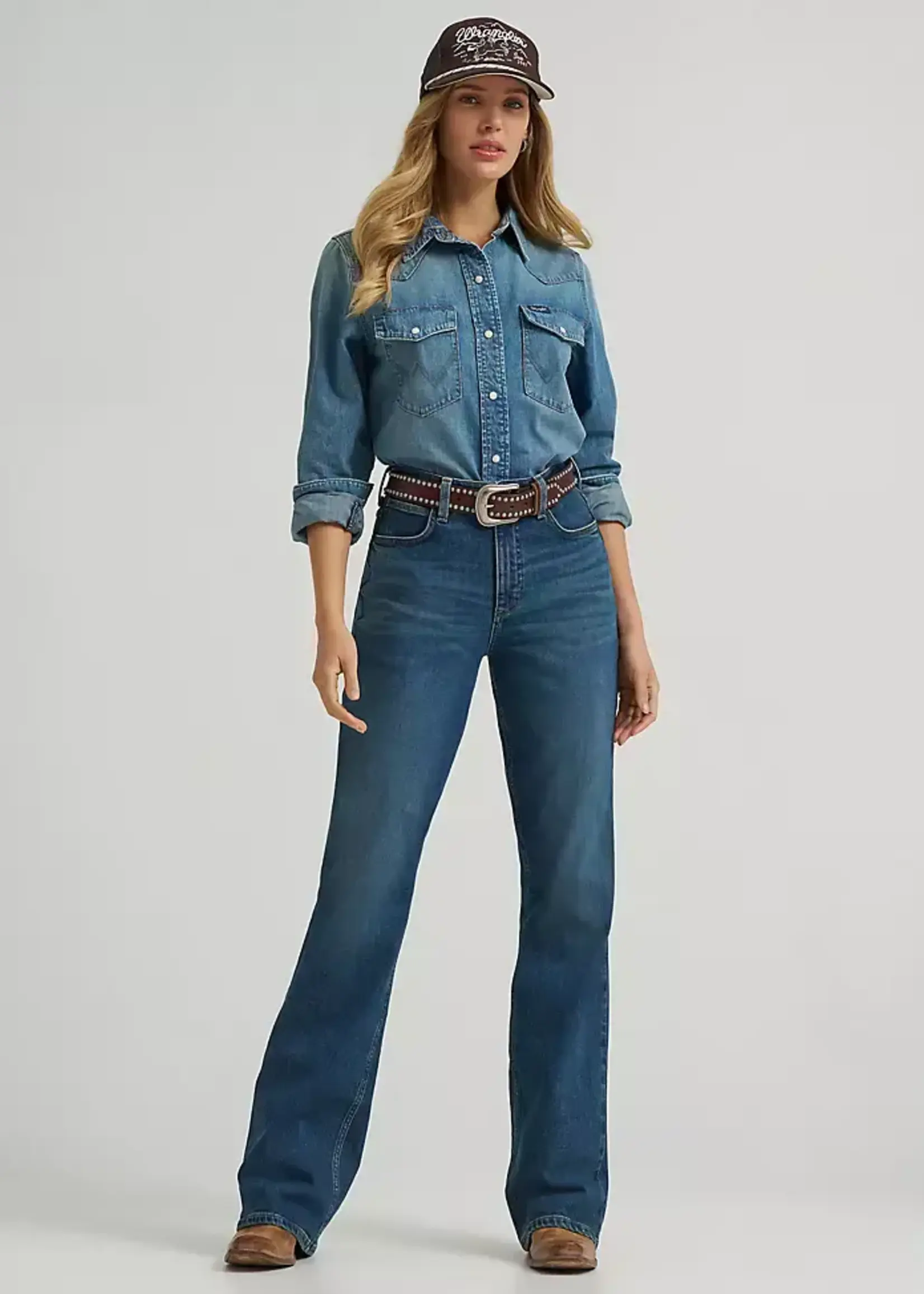 WRANGLER WRANGLER-CHEMISIER EN JEANS-112373723