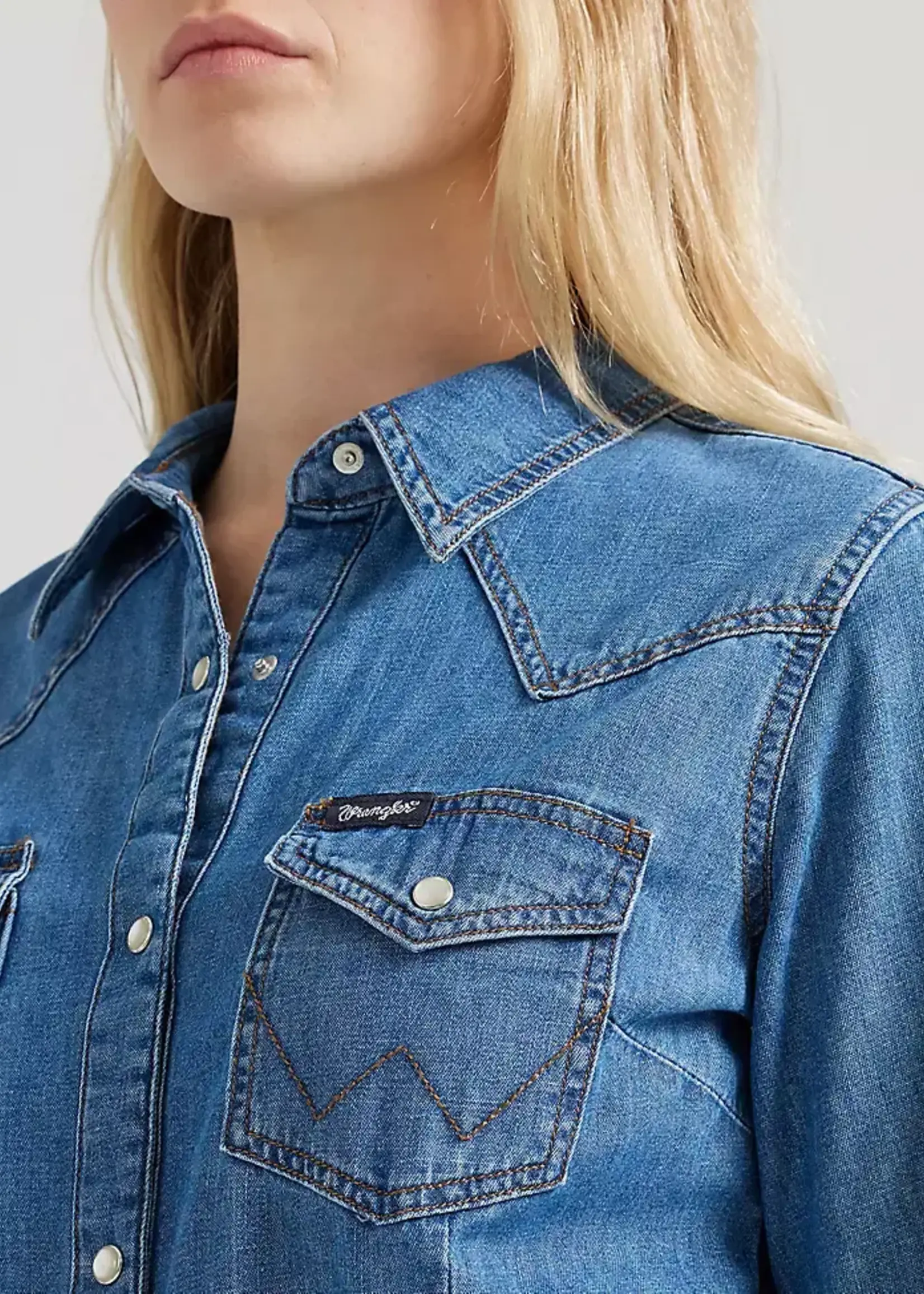 WRANGLER WRANGLER-ROBE EN JEANS-LWD708D