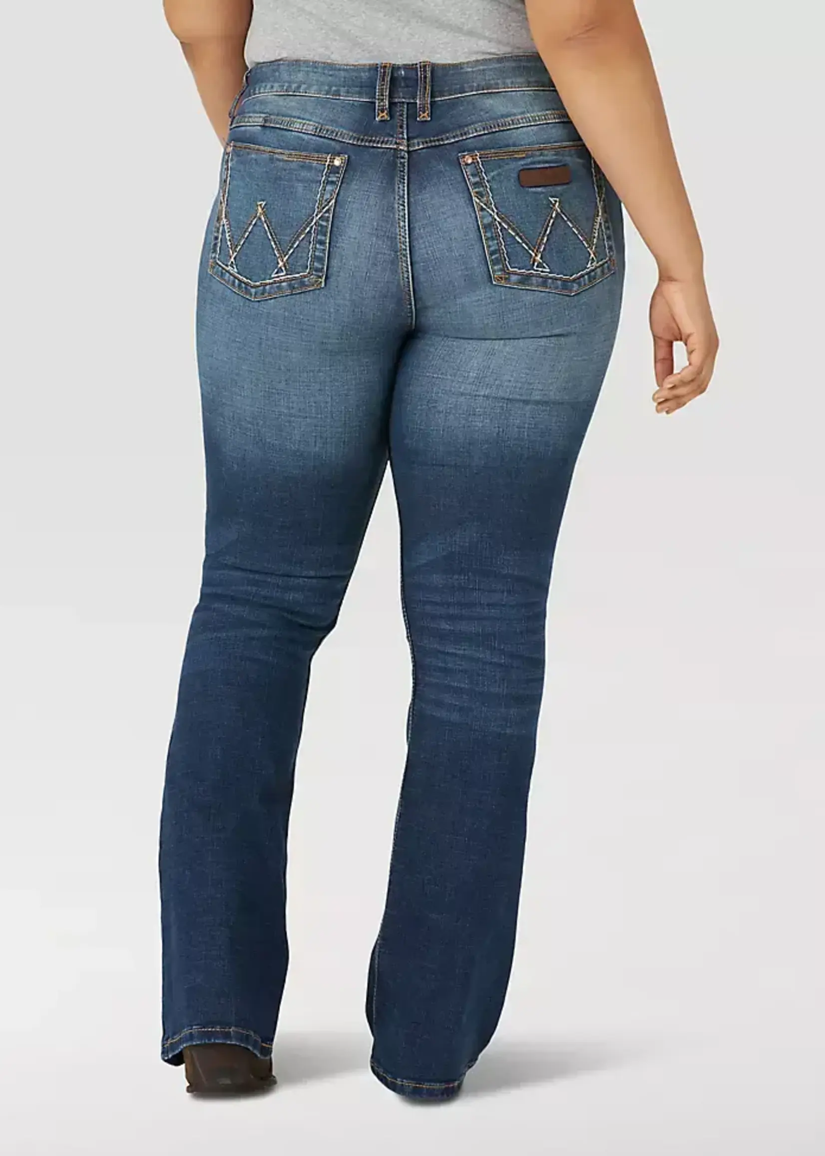 WRANGLER WRANGLER-RETRO MAE MID RISE JEANS-09PWZMS