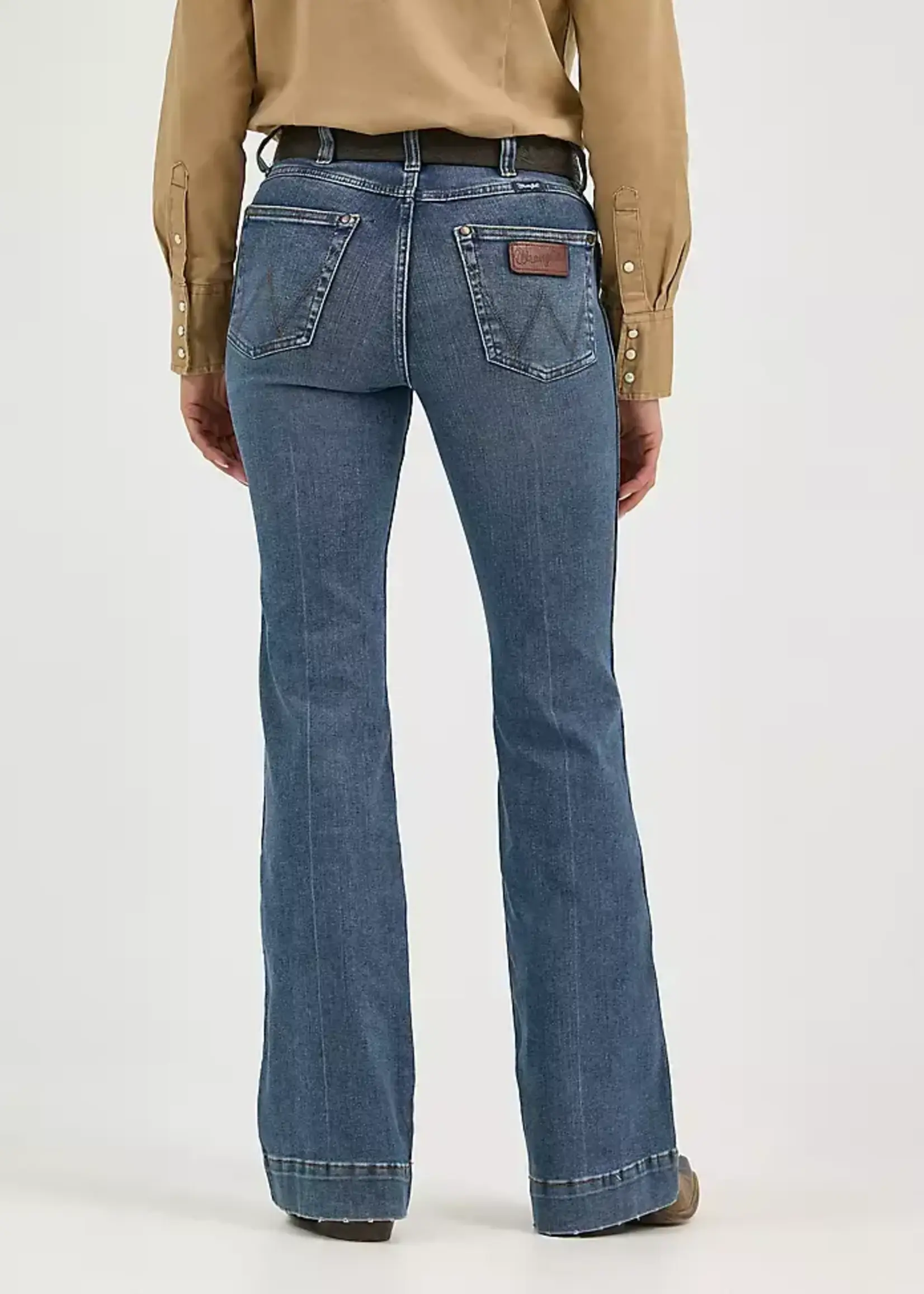 WRANGLER WRANGLER-RETRO PREMIUM HIGH RISE JEANS-11MPESY