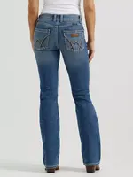 WRANGLER WRANGLER-RETRO MAE MID RISE BOOTCUT JEANS-09MWZDW
