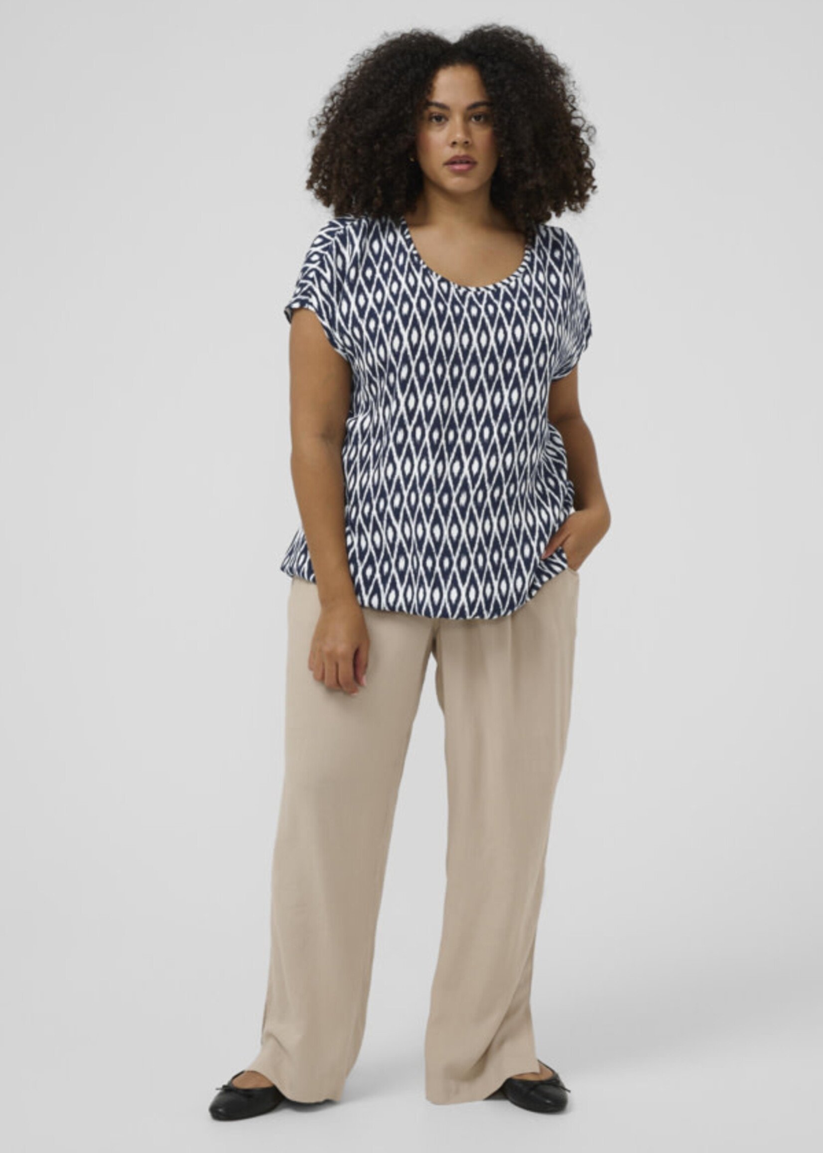 KAFFE CURVE KAFFE CURVE-BLOUSE-10580836