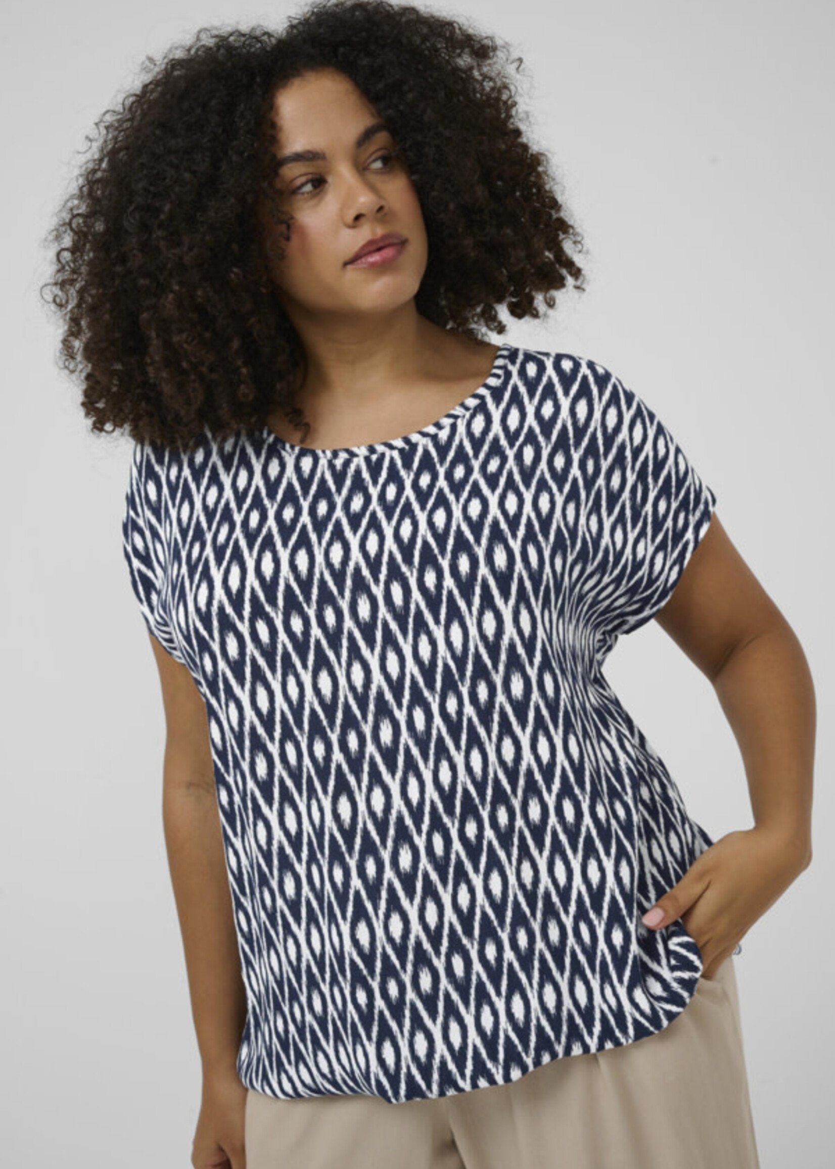 KAFFE CURVE KAFFE CURVE-BLOUSE-10580836