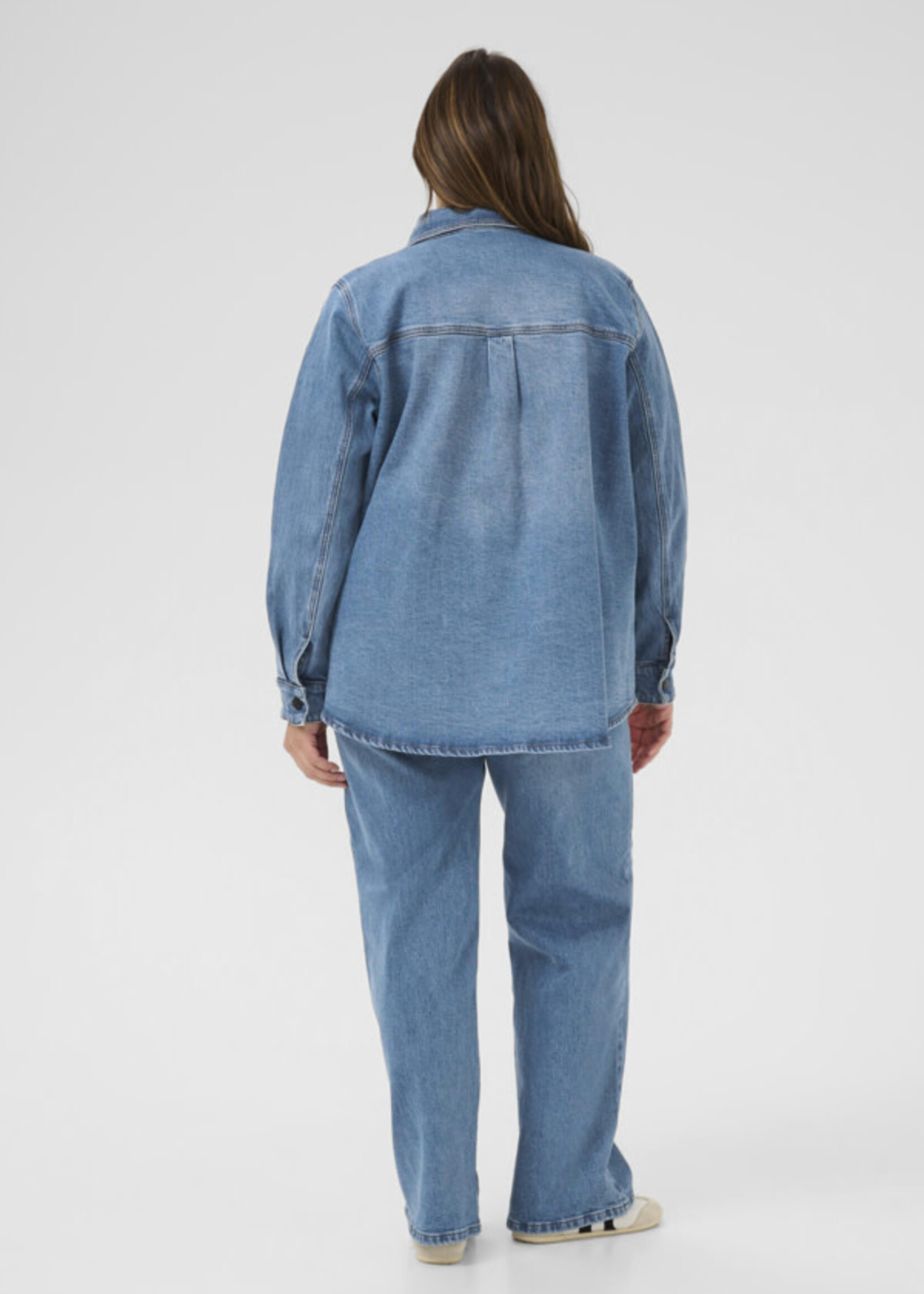 KAFFE CURVE KAFFE CURVE-JACKET DENIM-10583928