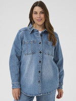 KAFFE CURVE KAFFE CURVE-JACKET DENIM-10583928